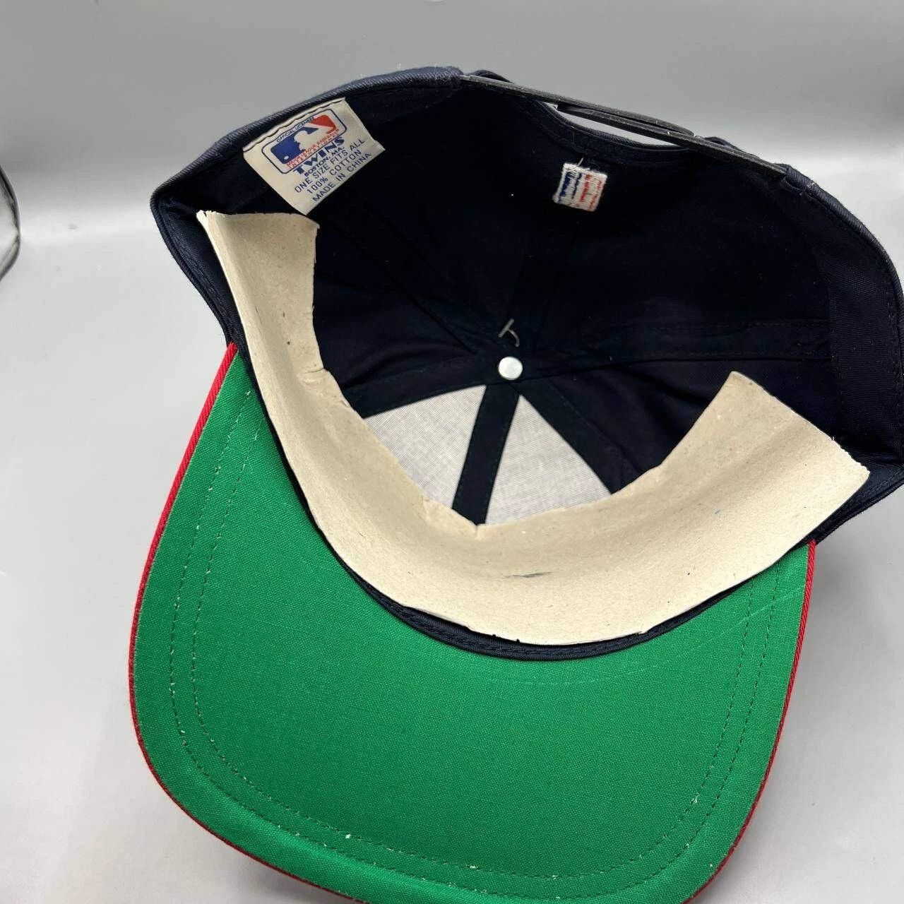 Twins Enterprise Inc. × Vintage Boston Red Sox Hat Men Twins Enterprise MLB Snap Back Cap Size ONE SIZE - 2 Thumbnail