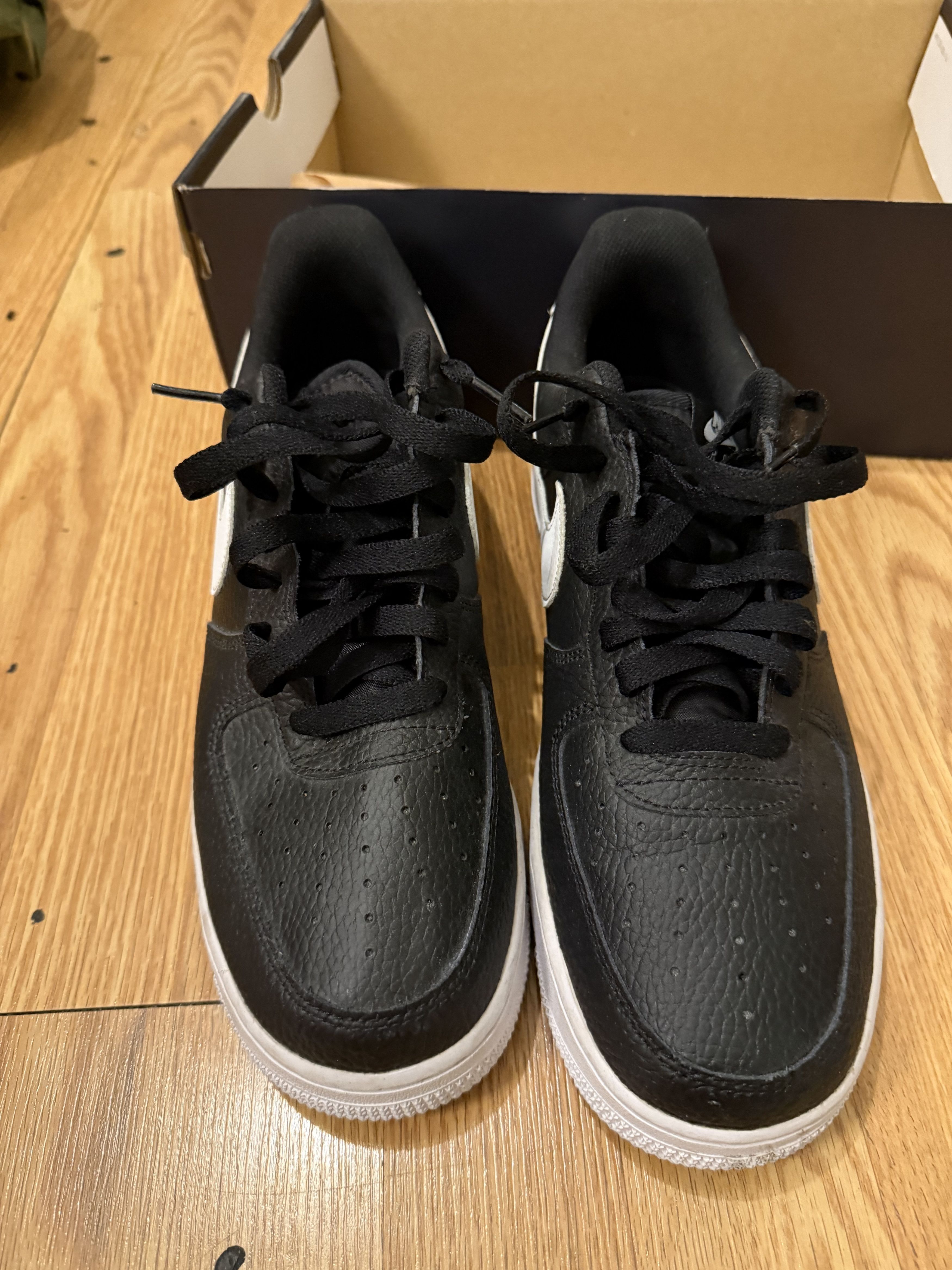 Nike Nike Air Force 1’ 07 black/white US 10 Size US 10 / EU 43 - 4 Thumbnail