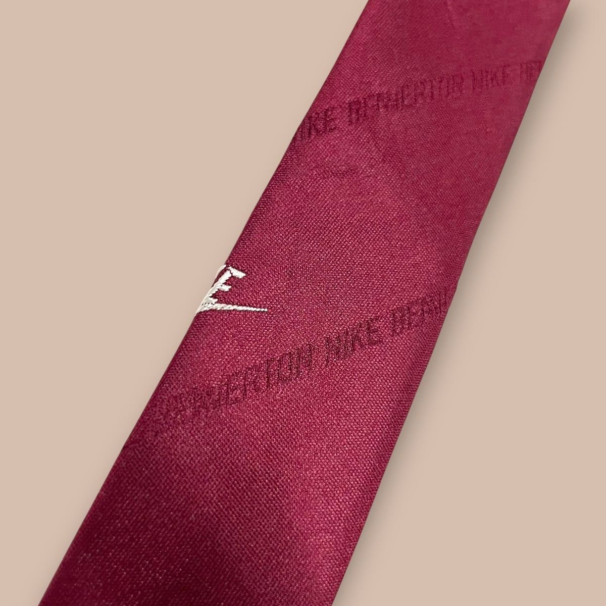 Nike Vintage 1986 Nike Tie for 5th Anniversary of Nike Japan Size ONE SIZE - 11 Thumbnail