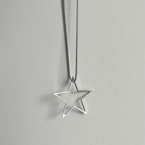 Other Hollow Star Pendant Necklace Size ONE SIZE - 4 Thumbnail