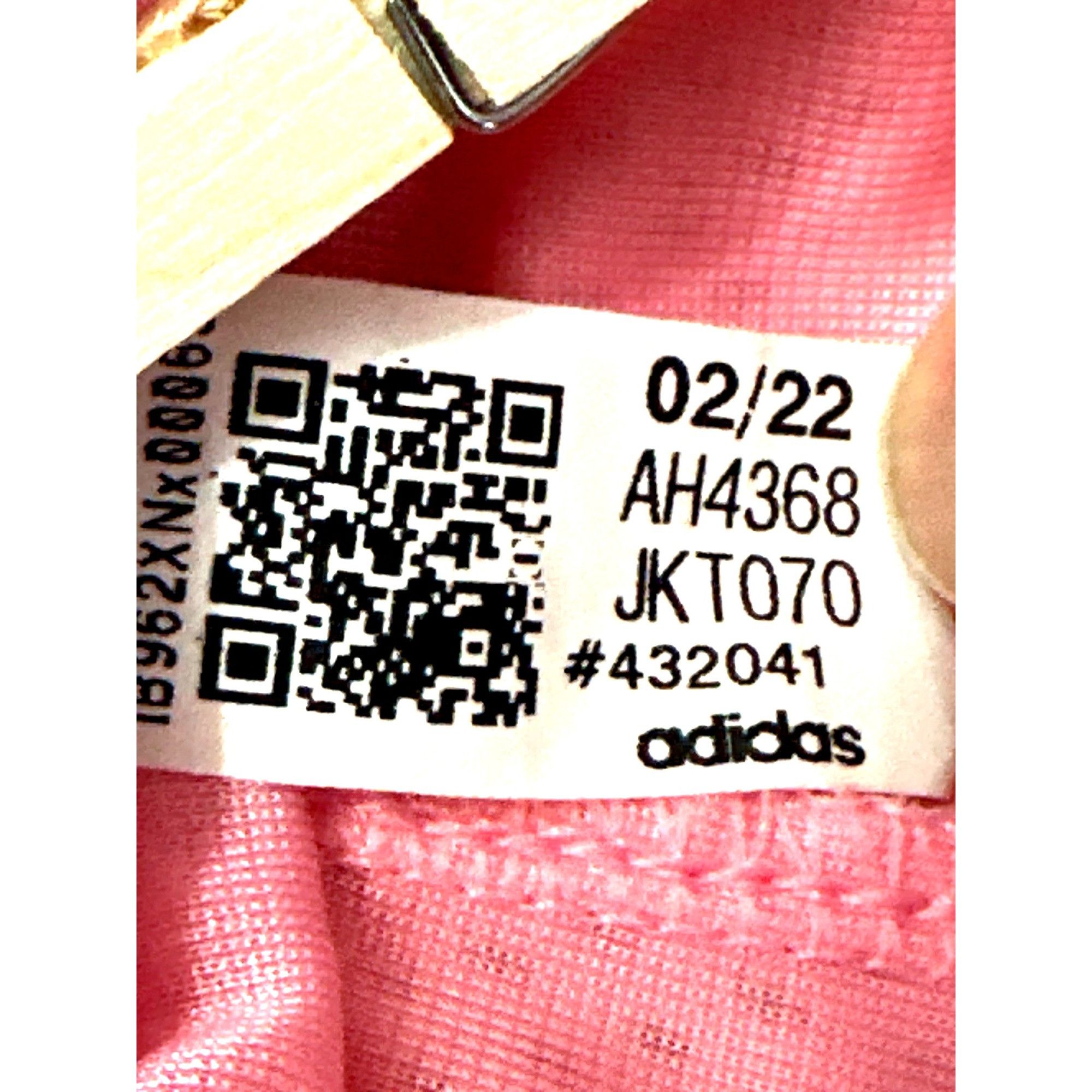 Adidas Adidas Athleticwear Pink Mesh Shorts White Stripes Pockets E Size 22" - 8 Thumbnail