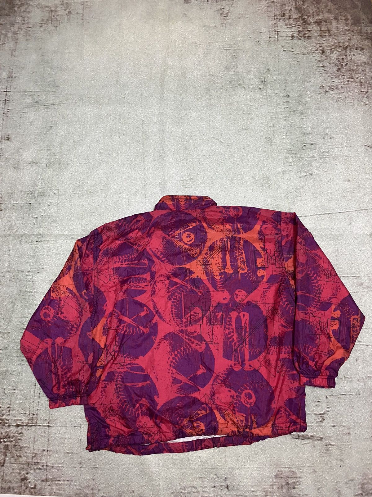 Nike × Vintage Vintage 90s Nike Windbreaker Anorak Half Zip Retro Jacket Size US XL / EU 56 / 4 - 10 Thumbnail