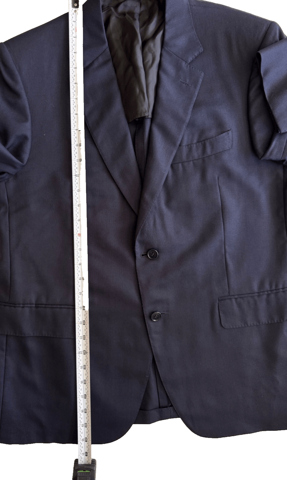 Canali Canali 50R Blue Water Resistant Blazer 2-Btn Jacket Size 50R - 5 Thumbnail