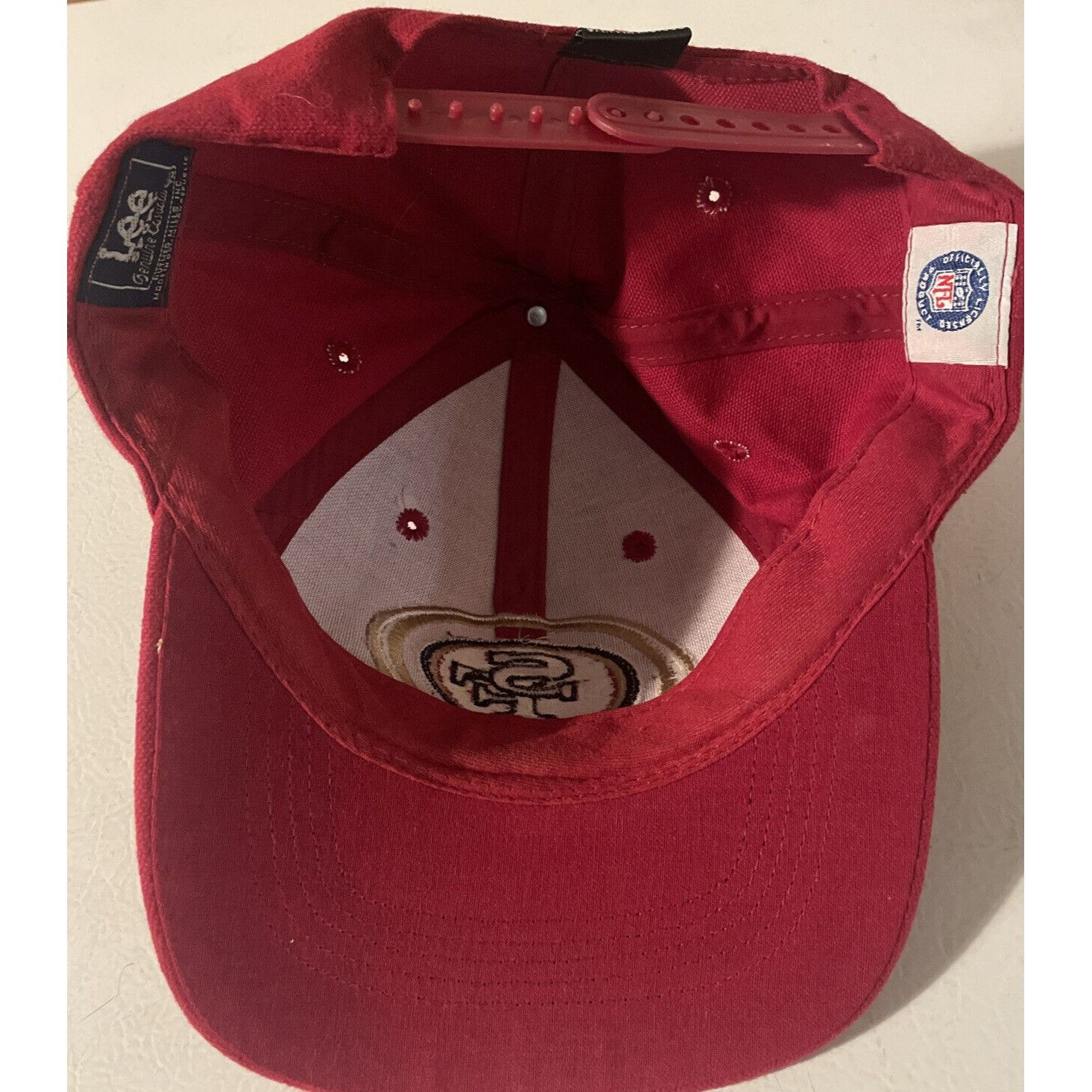 Lee Vintage San Francisco 49ers Lee Sport Team NFL Snapback Hat Size ONE SIZE - 7 Thumbnail