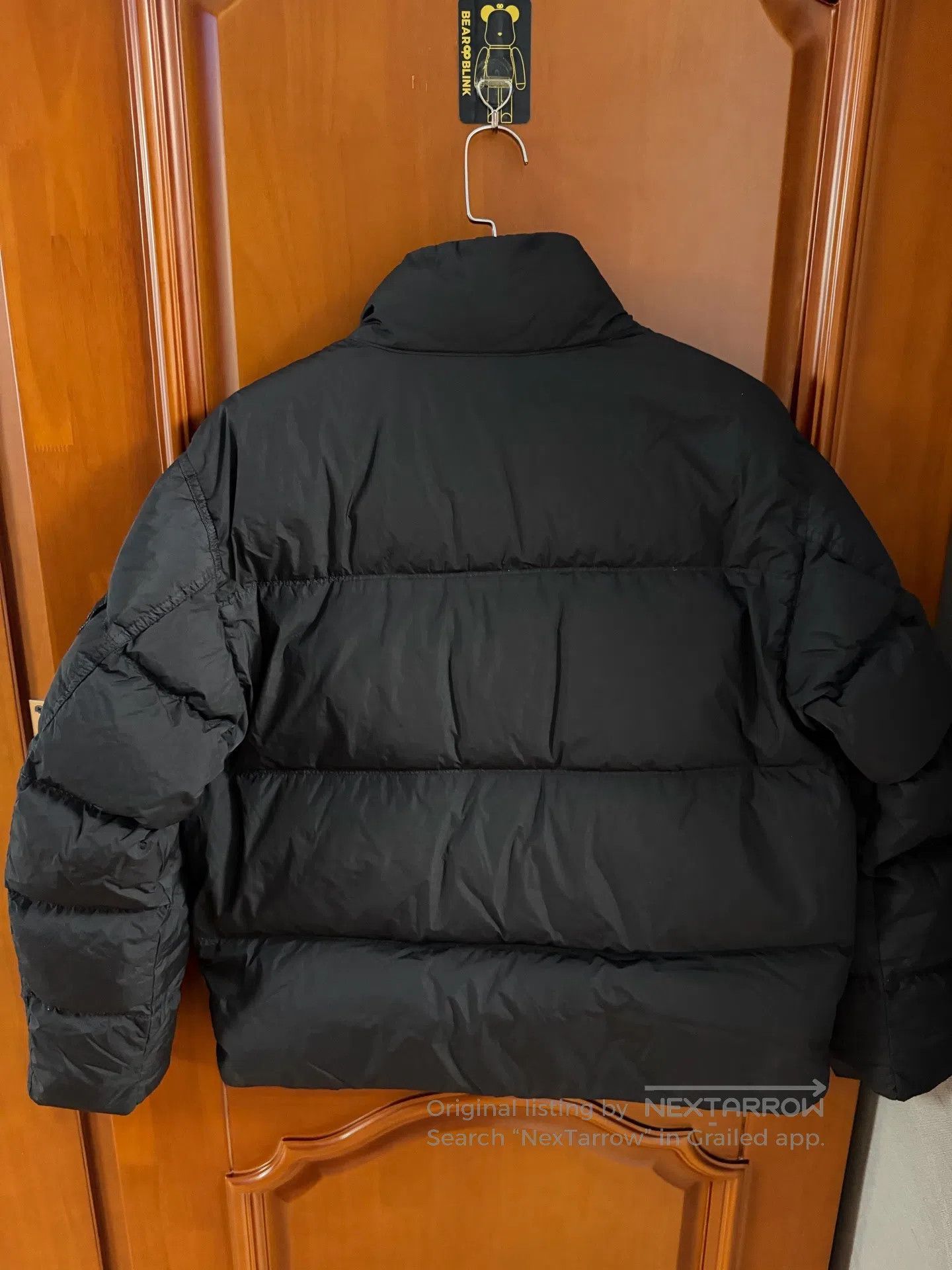 Stone Island STONE ISLAND Black Stand Collar Down Jacket| Size US M / EU 48-50 / 2 - 2 Thumbnail