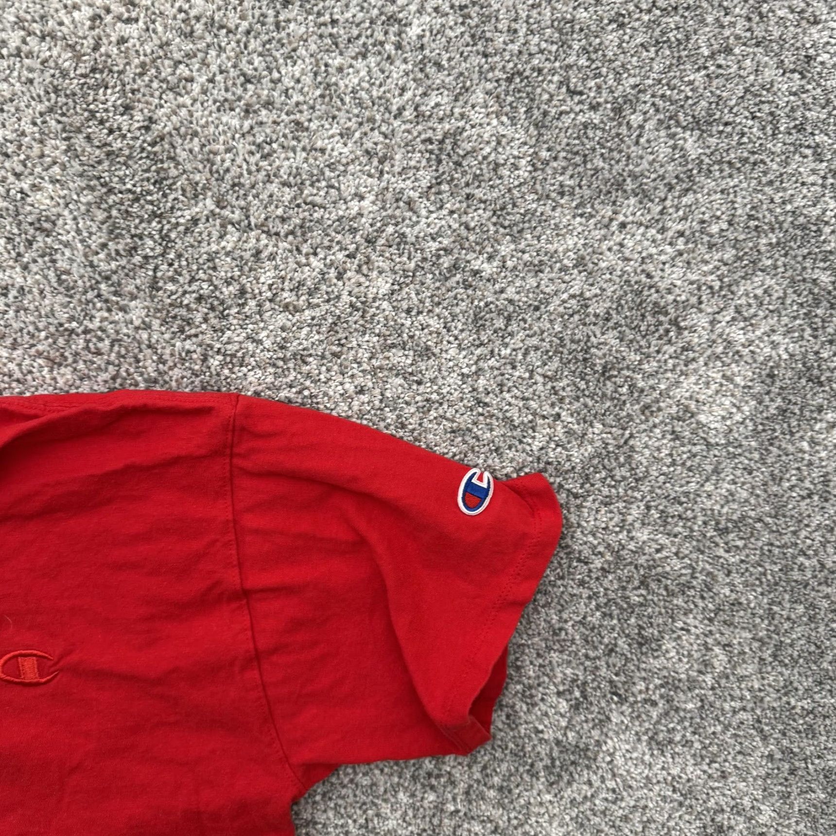 Champion Champion Shirt Mens Medium Red Embroidered C Logo Short Sleeve Tee Cotton Casual Size US M / EU 48-50 / 2 - 5 Thumbnail
