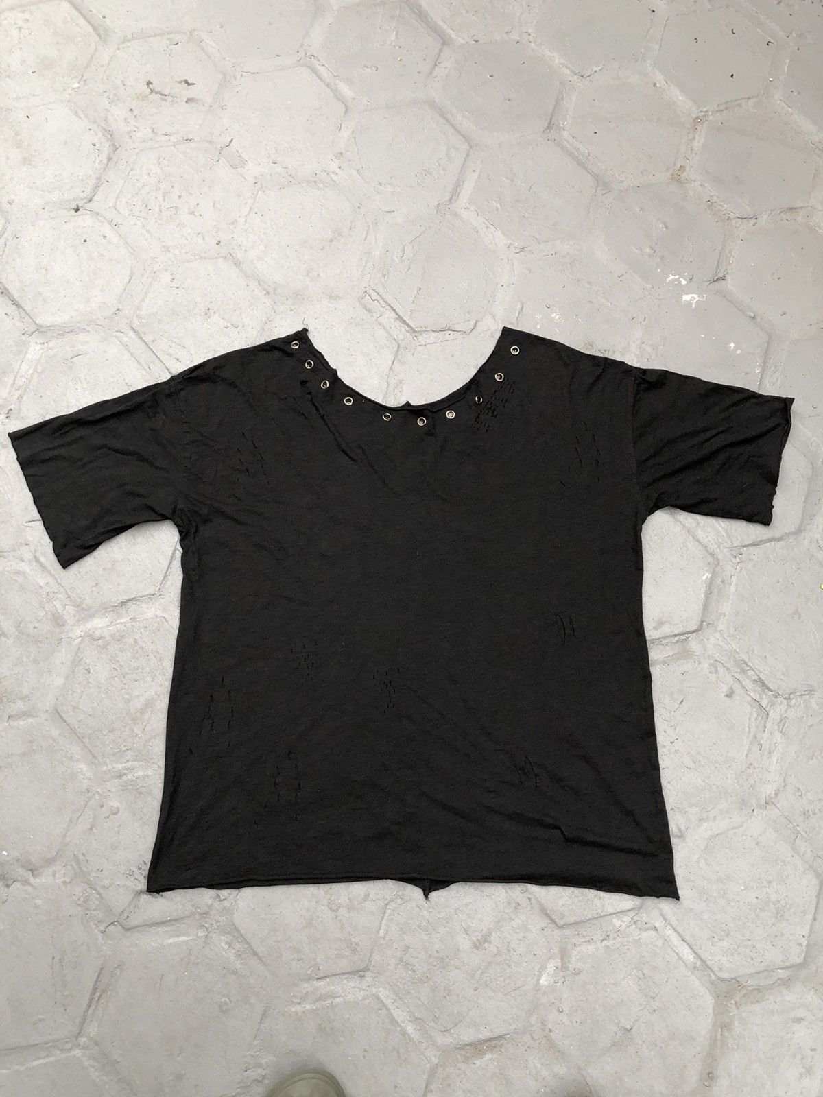 Japanese Brand Black Basic Tank Top Sleeveless Shirt Size XL / US 12-14 / IT 48-50 - 4 Thumbnail