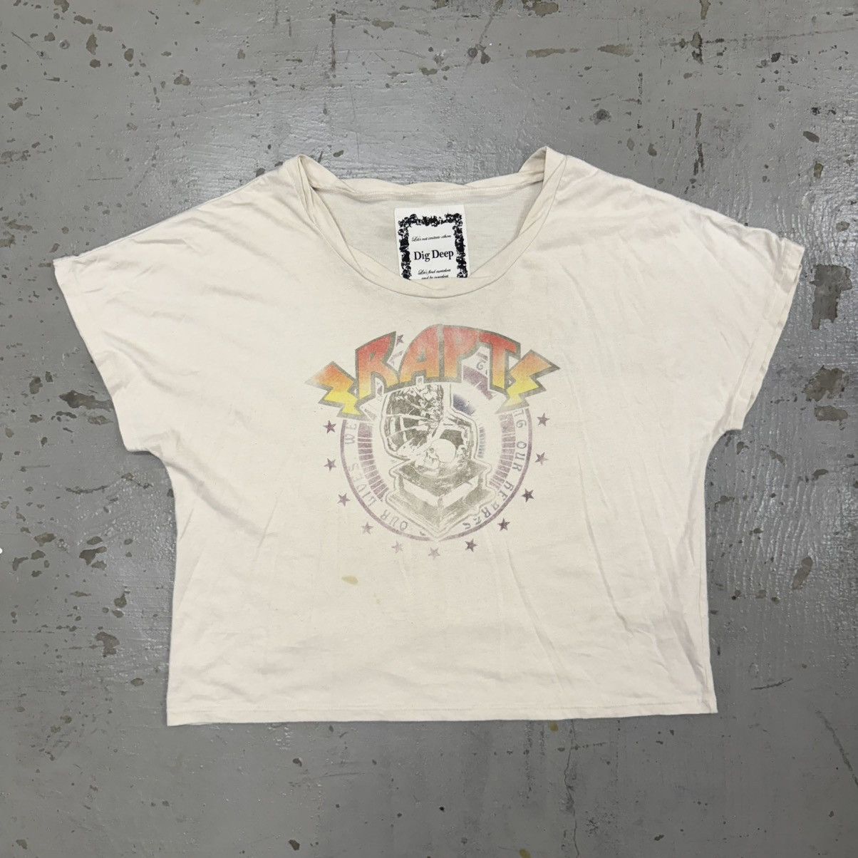 Seditionaries Dig Deep Rapt ACDC Ripoff Boxy Tee Size US L / EU 52-54 / 3 - 1 Thumbnail