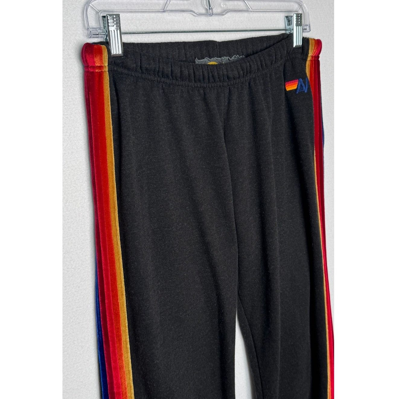 Aviator Nation 2010s Aviator Nation Rainbow Stripe Hoodie Jogger Set S/L Size S / US 4 / IT 40 - 7 Thumbnail