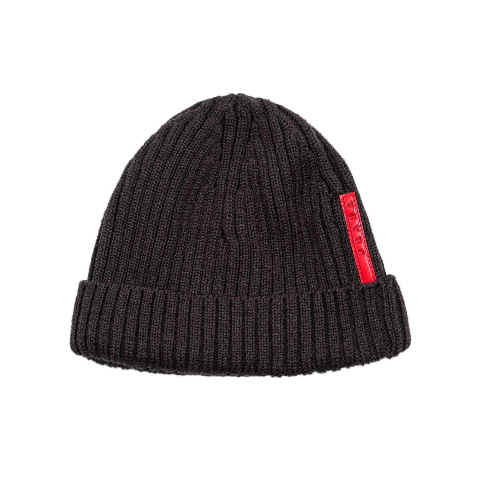 Prada Prada Sport 00s Beanie Wool Hat Red Label Logo | Grailed