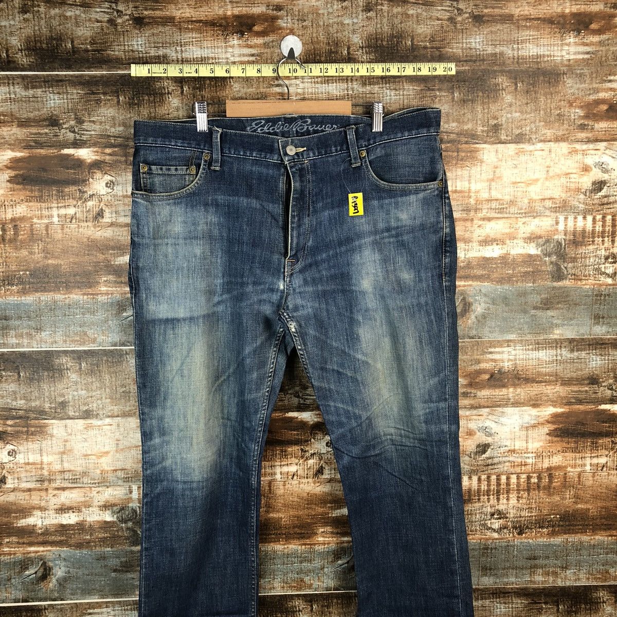 Eddie Bauer Eddie Bauer Blue Denim Pants #A1397 Size US 38 / EU 54 - 2 Thumbnail