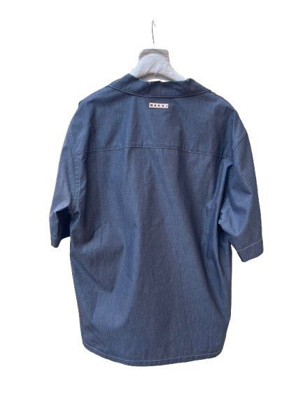 Marni o1f1d3z0326 Shirt in Blue Size US XL / EU 56 / 4 - 2 Thumbnail