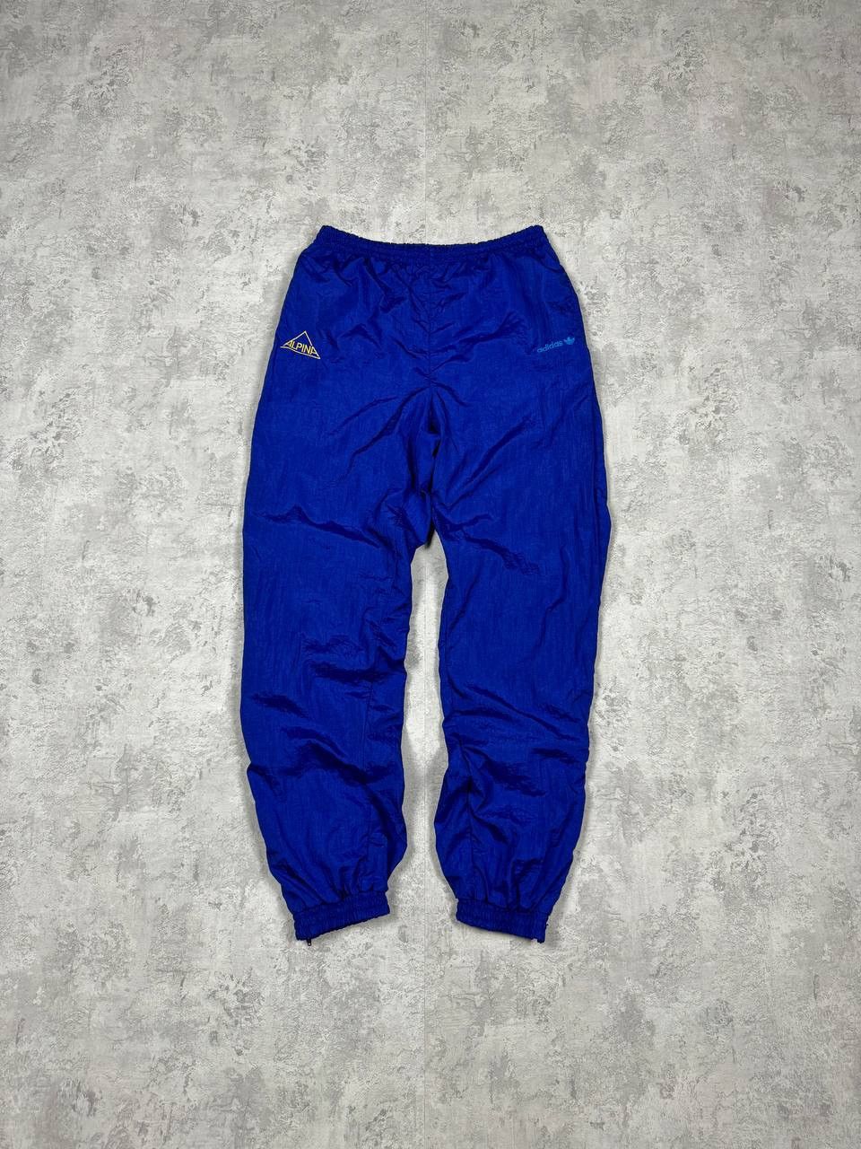 Adidas Vintage 90's Adidas ALPINA Full Tracksuit Nylon Blue Size US M / EU 48-50 / 2 - 13 Thumbnail