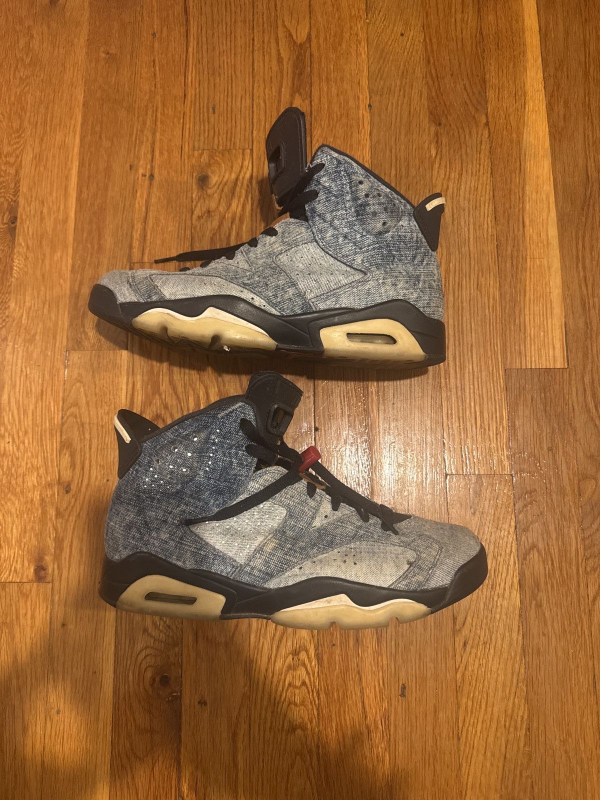 Jordan Brand Air Jordan 6 Retro "Washed Denim" Size US 10.5 / EU 43-44 - 5 Thumbnail