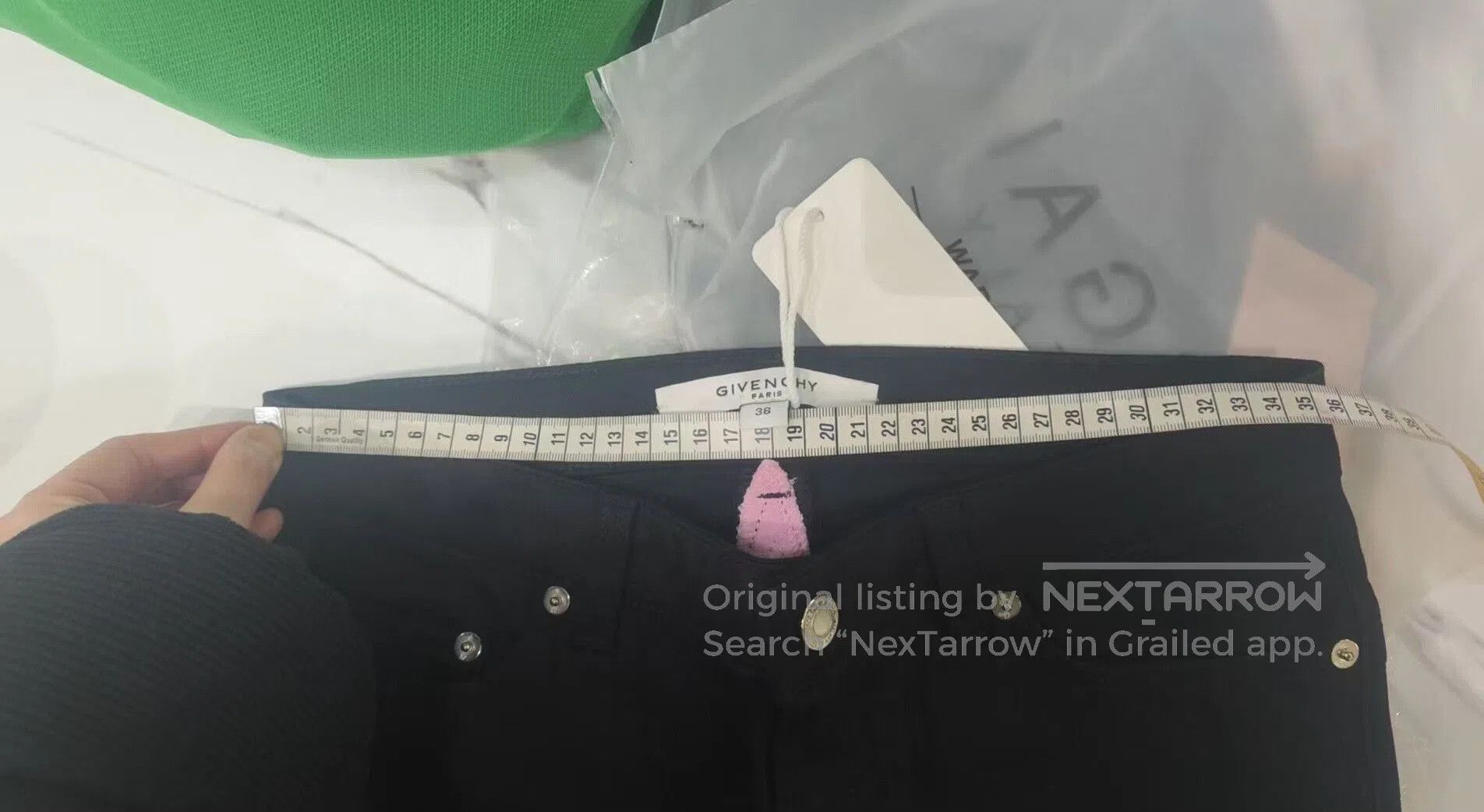 Givenchy Givenchy Black Star Women's Trousers. Size 35" - 8 Thumbnail