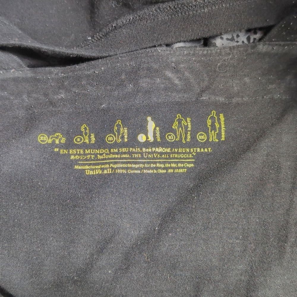 Other Envision Univsallembassy MMA Sz K Men's Black T-Shirt with Size US L / EU 52-54 / 3 - 6 Thumbnail