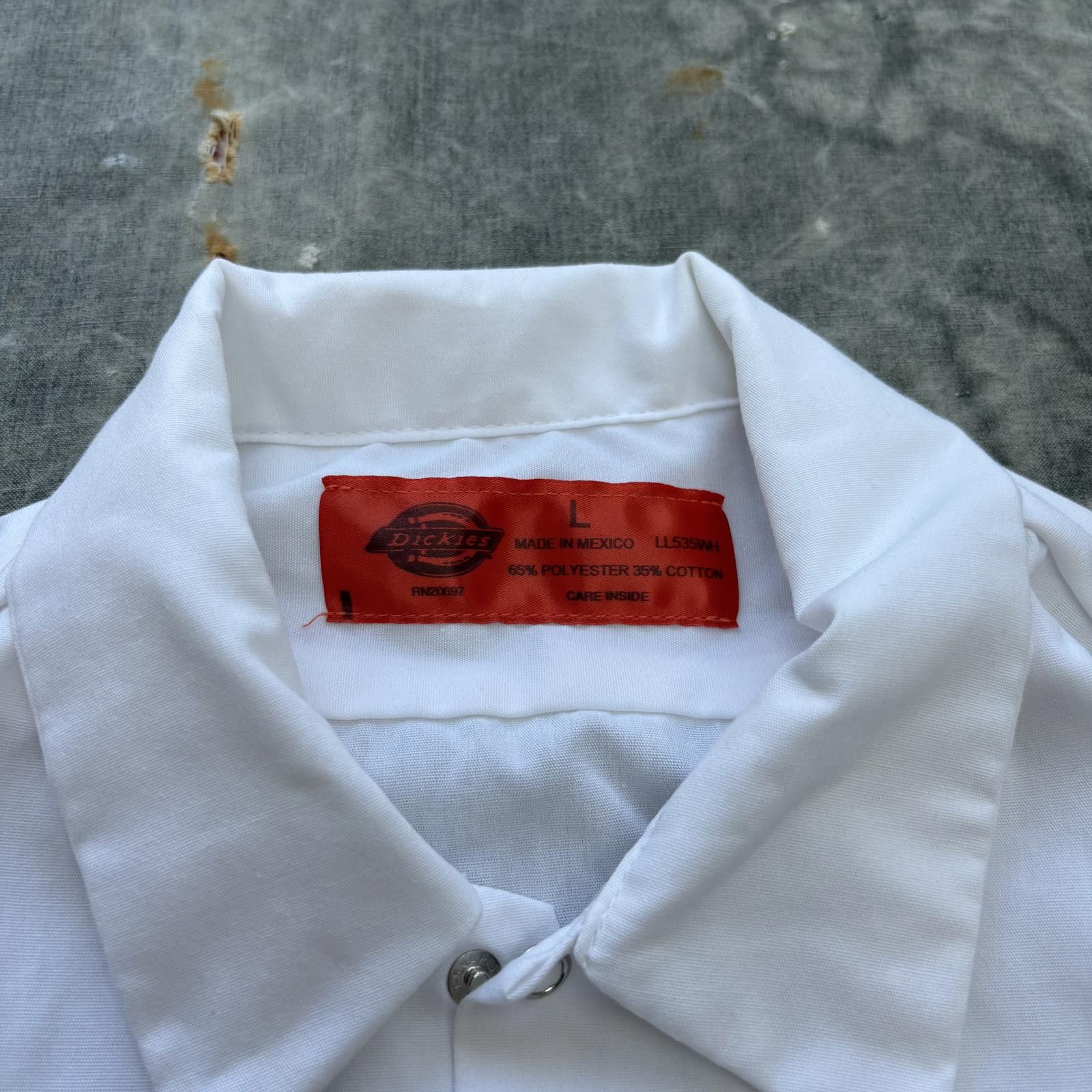 Dickies Vintage 90s Y2K Dickies Painter Workwear Button Up Shirt Size US L / EU 52-54 / 3 - 2 Thumbnail