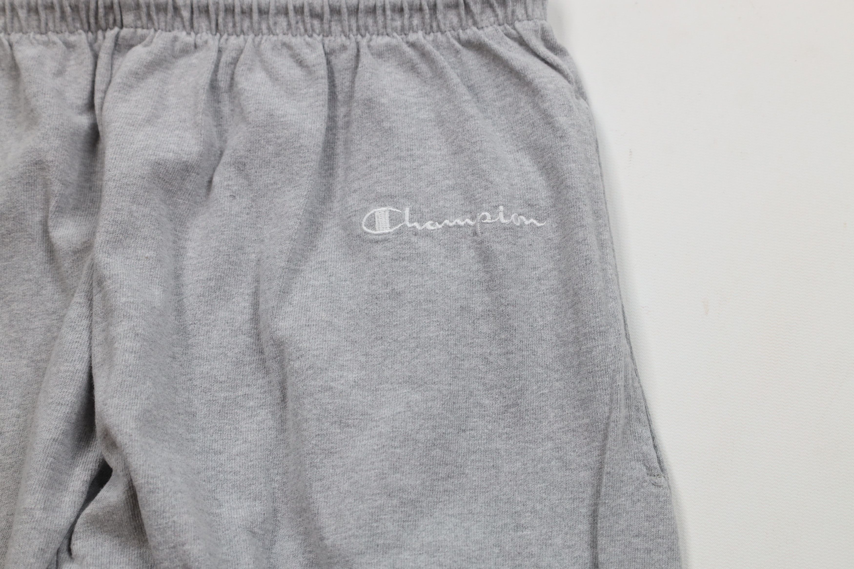 Champion × Vintage Vintage 90s Champion Spell Lightweight Joggers Pants Gray Size US 36 / EU 52 - 6 Thumbnail