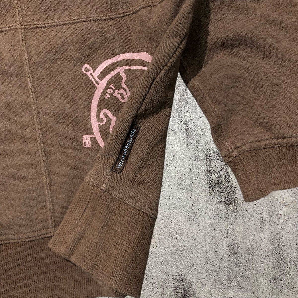 Hai Sporting Gear Vintage Issey Miyake Hai Sporting Gear Brown Crewneck Size US L / EU 52-54 / 3 - 7 Thumbnail