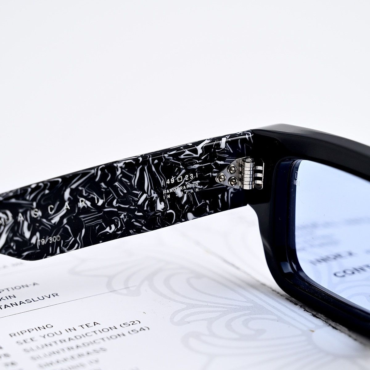 Jacques Marie Mage JACQUES MARIE MAGE ASCARI NERO SUNGLASSES Size ONE SIZE - 6 Thumbnail