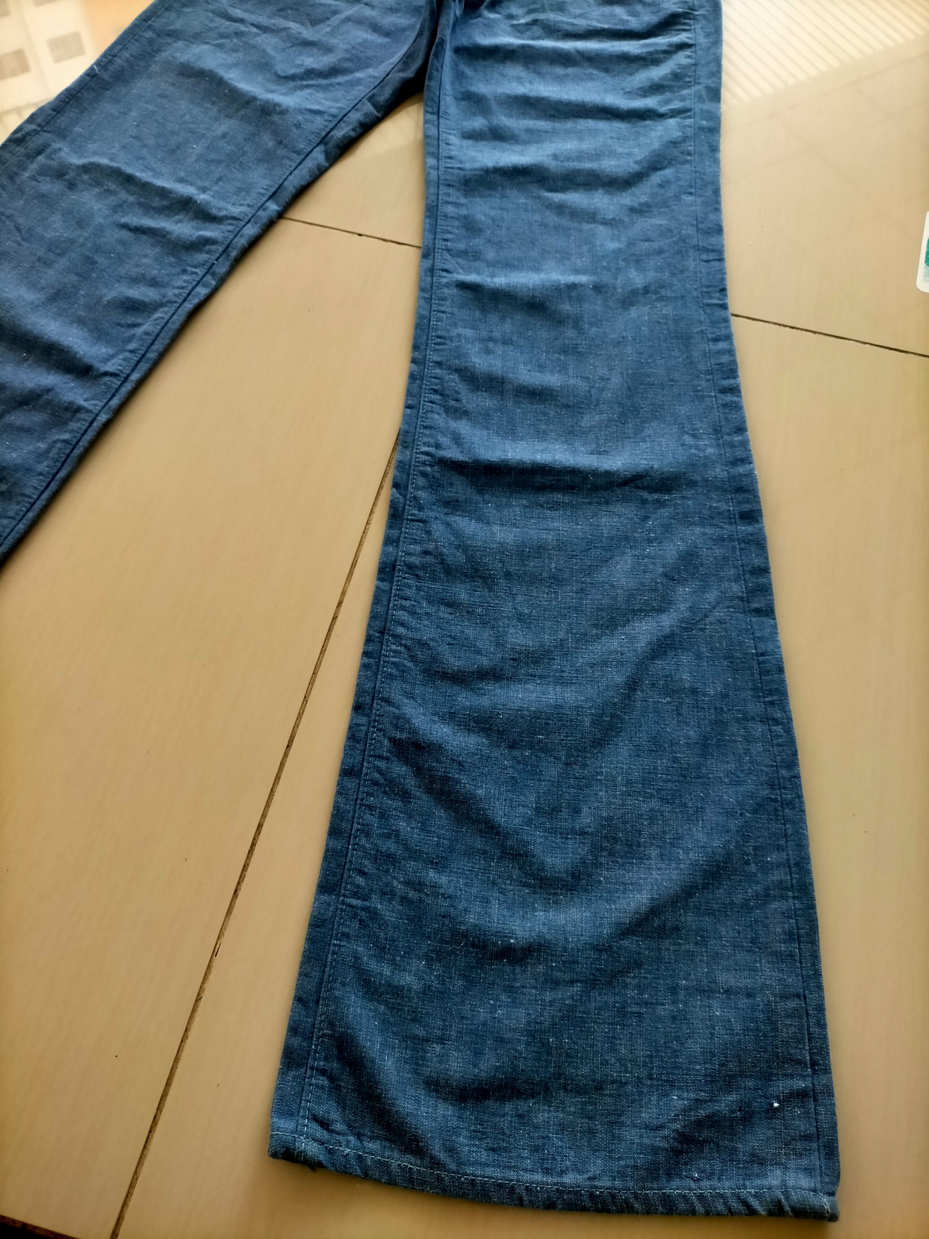 Hysteric Glamour × Japanese Brand × Vintage Flare Jeans Vtg Big stone Boot cut Denim Size US 28 / EU 44 - 9 Thumbnail