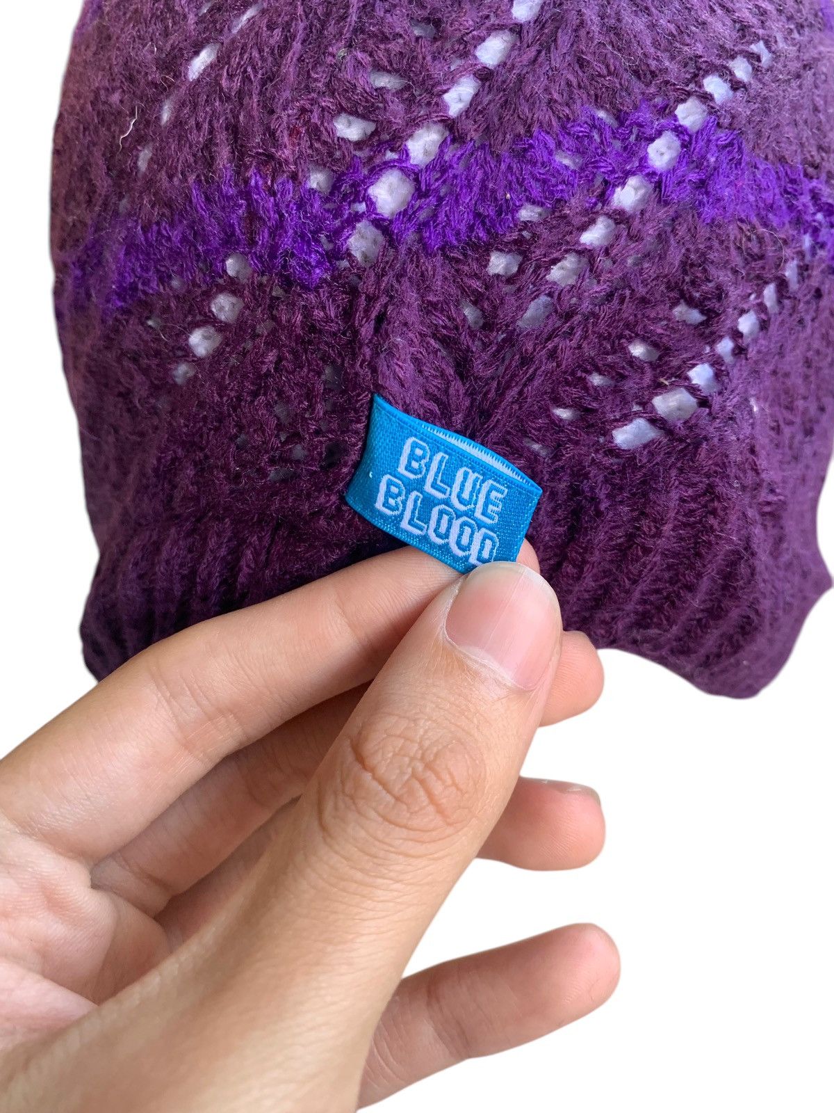 Japanese Brand × Kapital × Vintage Knitted Blue Blood Winter Sessions Beanie Hats Size ONE SIZE - 9 Thumbnail