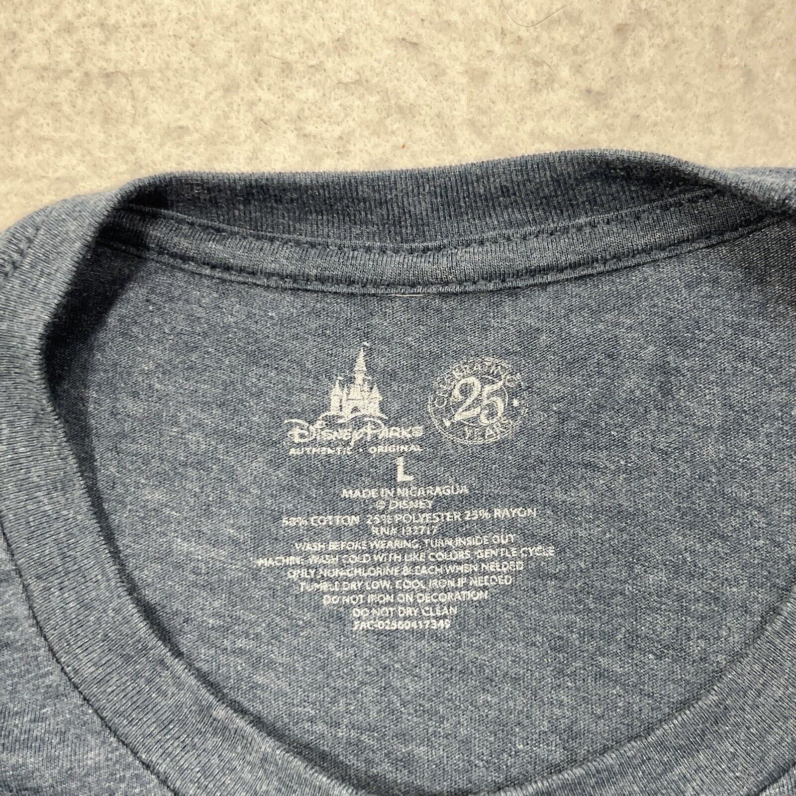 Disney Disney Parks Epcot 25th Flower Garden Festival Graphic Tee Size US L / EU 52-54 / 3 - 3 Thumbnail