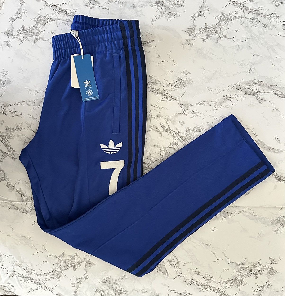 Adidas Adidas Manchester United George Best #7 Track Soccer Pants Size US 32 / EU 48 - 7 Thumbnail