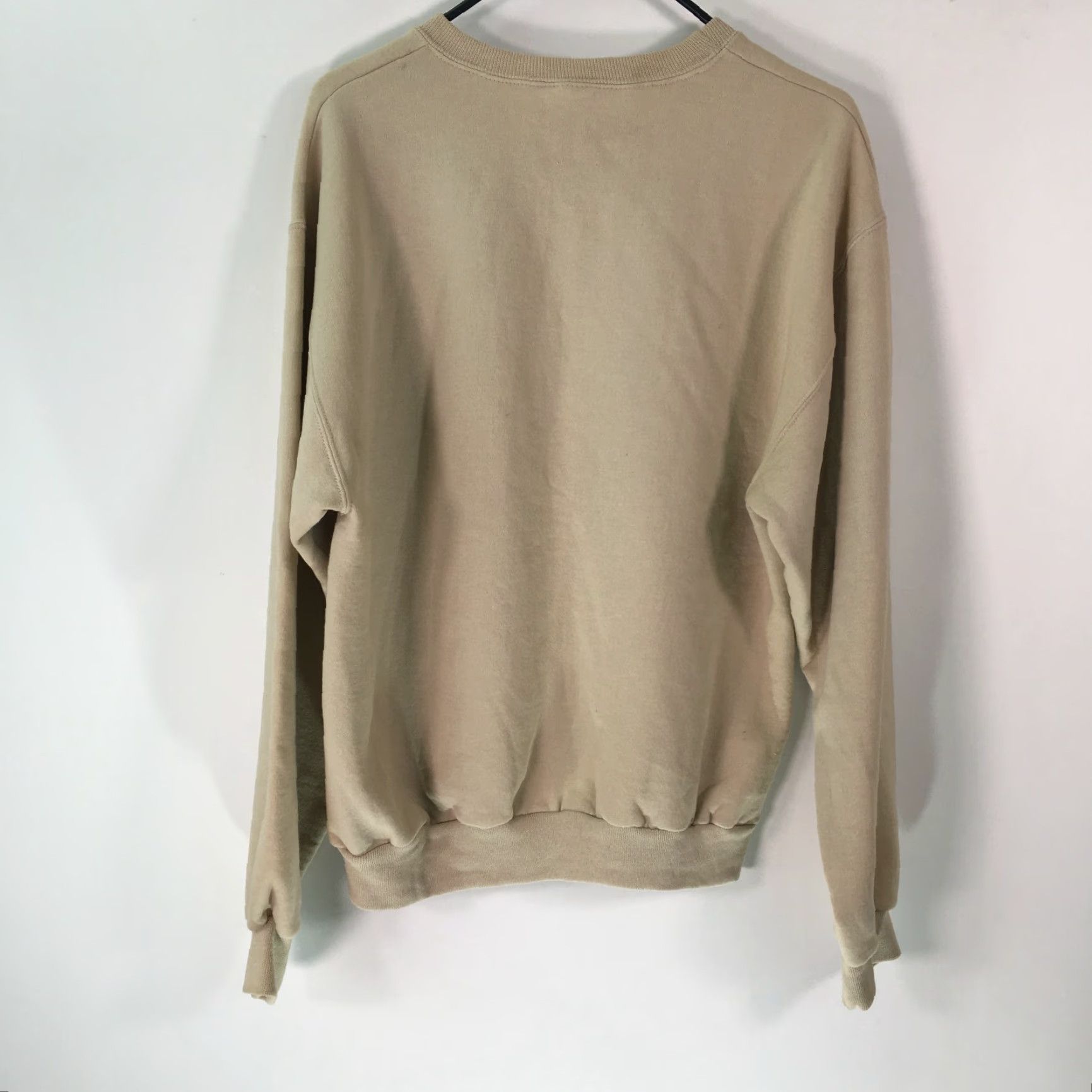 Jerzees Jerzees Men Sweatshirt Beige Long Sleeve Pullover Crew Neck Regular Size M Active Wear The Good Bad Ugly 50% Cotton 50% Polyester Mens Size US M / EU 48-50 / 2 - 2 Thumbnail