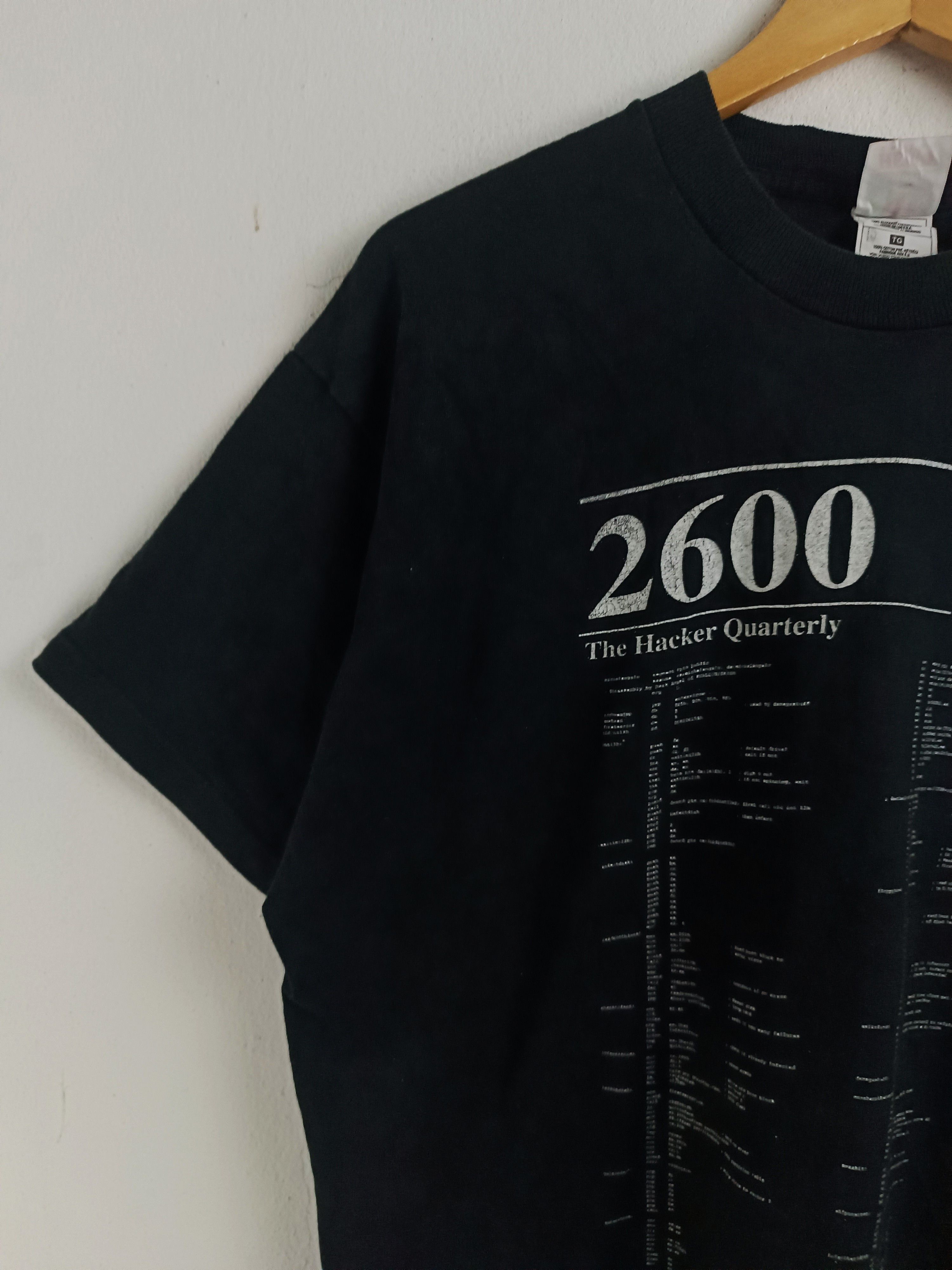 Vintage VINTAGE 90'S 2600:THE HACKER QUARTERLY VERY RARE MICROSOFT Size US XL / EU 56 / 4 - 13 Thumbnail