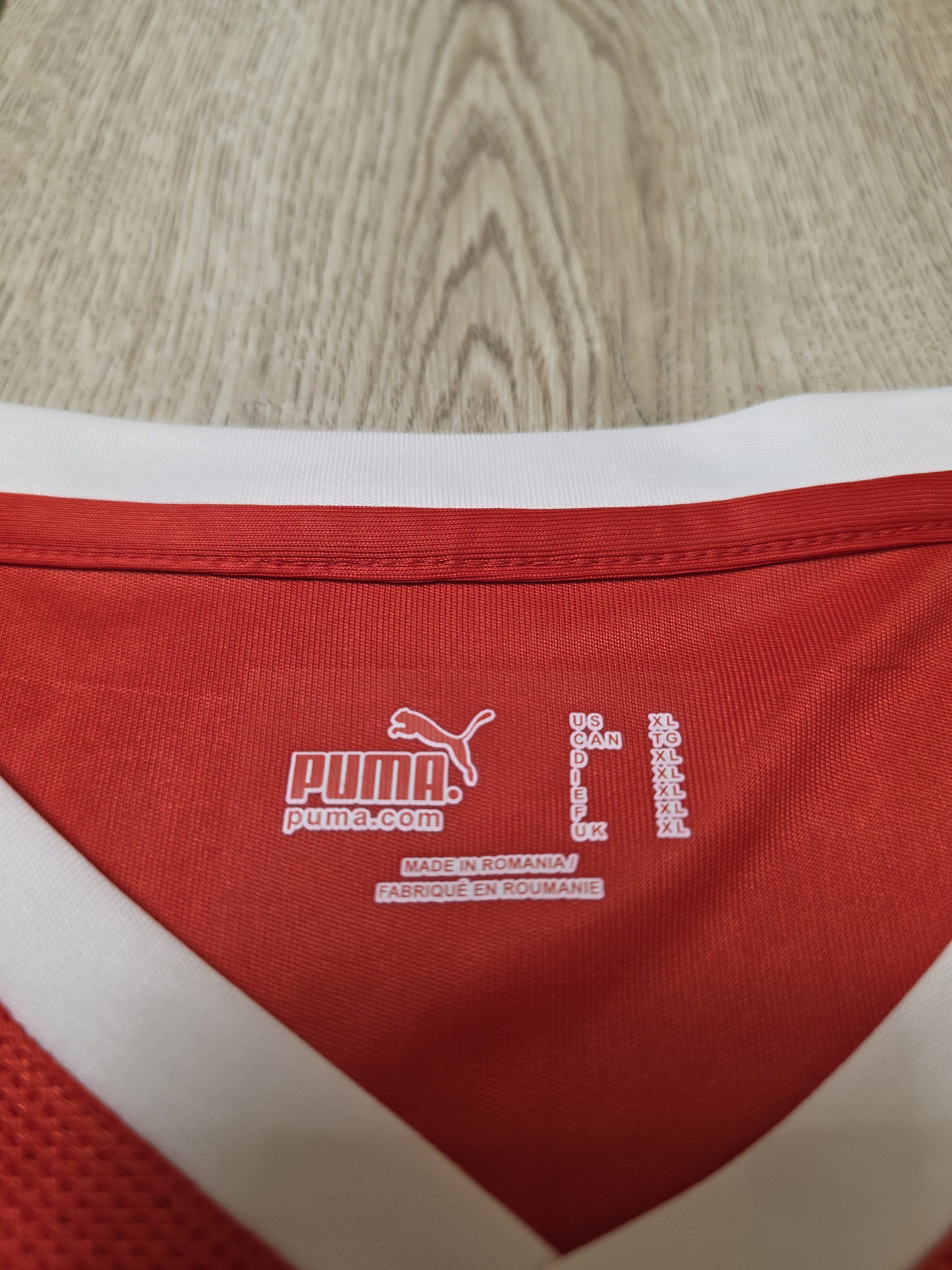 Puma SWITZERLAND 2008 2010 HOME FOOTBALL SHIRT SOCCER JERSEY Size US XL / EU 56 / 4 - 7 Thumbnail