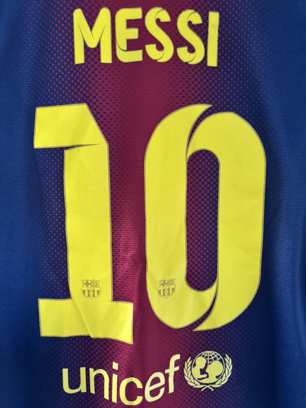 Nike Fc Barcelona T-shirt 12/13 Messi Size US S / EU 44-46 / 1 - 3 Thumbnail