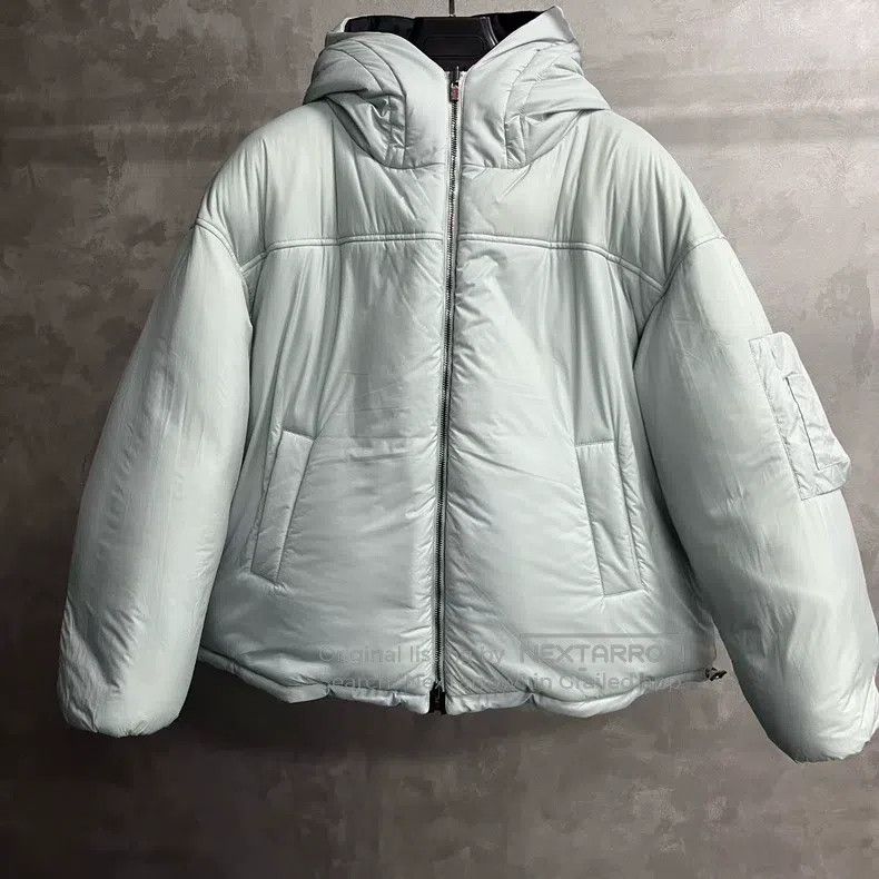 Loro Piana Loro Piana Navy Blue Solid Logo Double-Sided Puffer Jacket Size L / US 10 / IT 46 - 3 Thumbnail