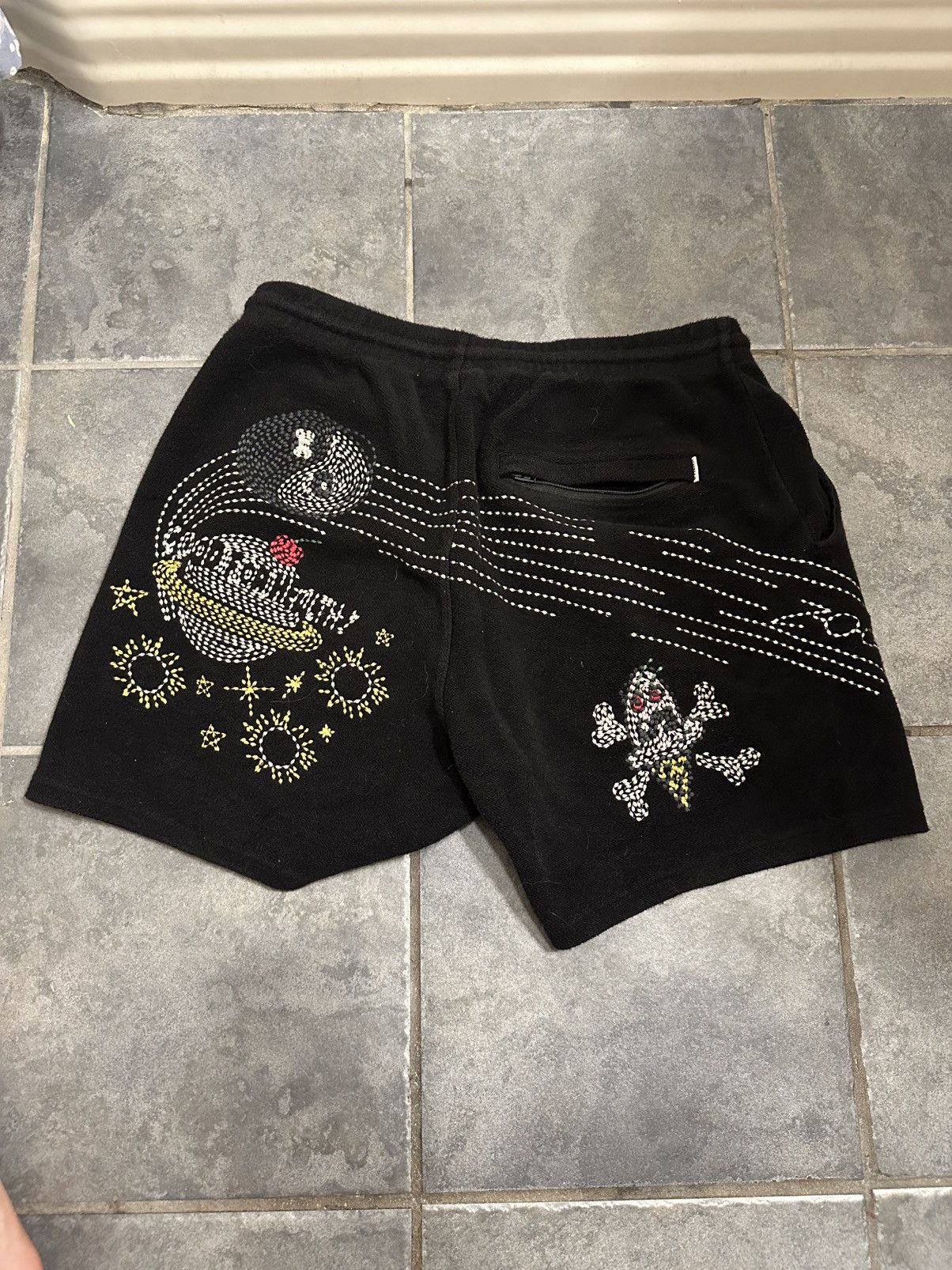 Ice Cream Knitted Global Shorts