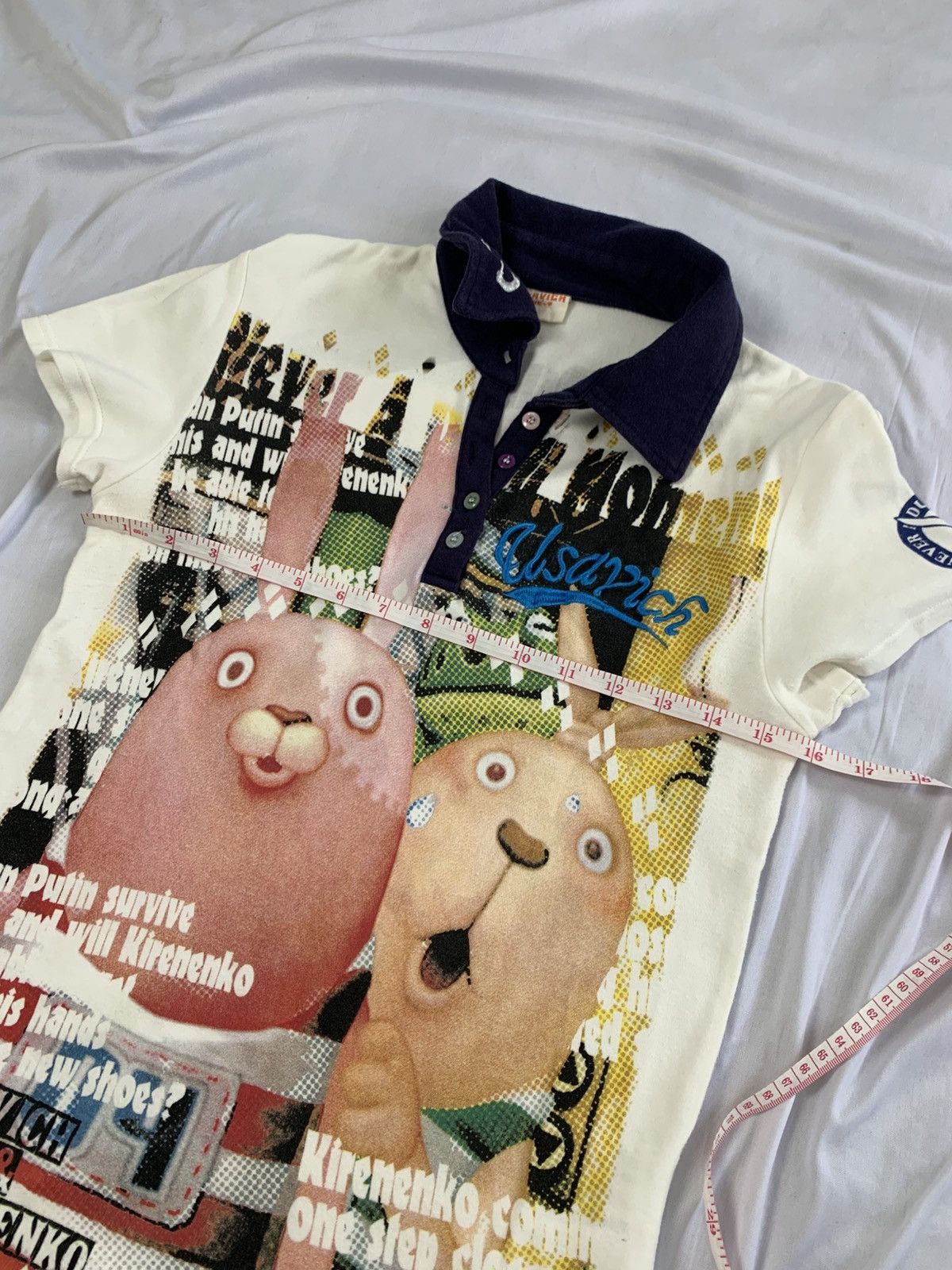 Cartoon Network art usavich polo tshirt Size XS / US 0-2 / IT 36-38 - 8 Thumbnail