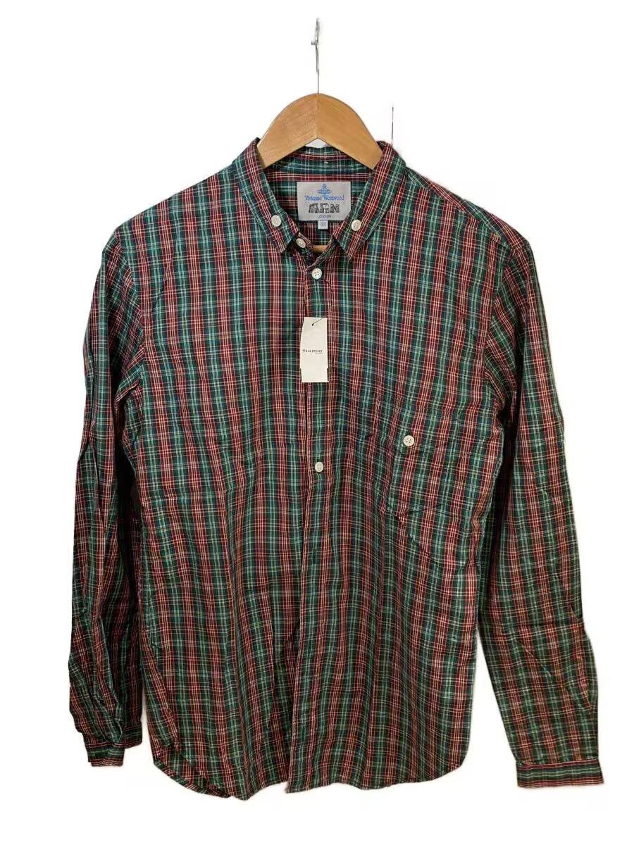 Vivienne Westwood Plaid Orb Button Shirt Size US M / EU 48-50 / 2 - 1 Thumbnail