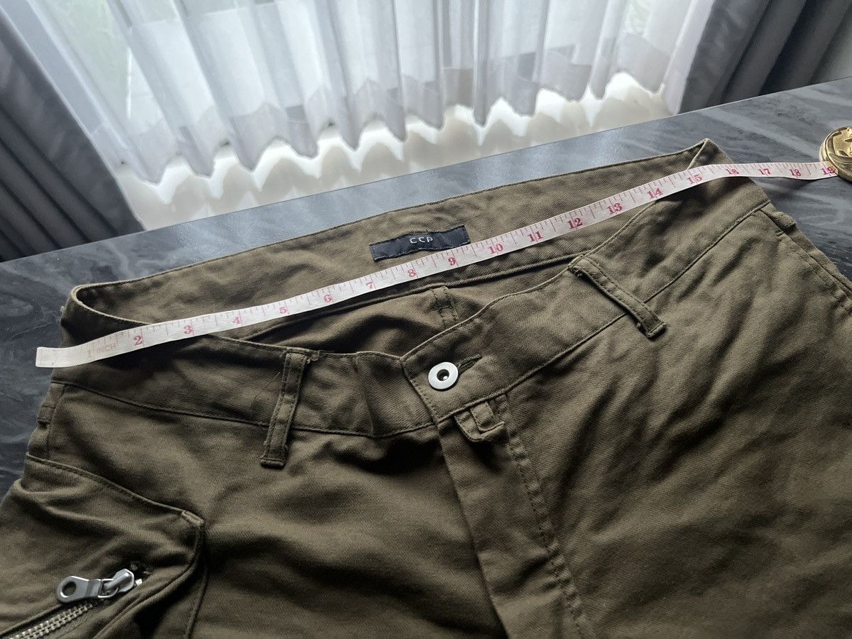 CCP (Crazy Character Print) CCP : Tactical Workwear Ivory Green Pants Size US 33 - 14 Thumbnail