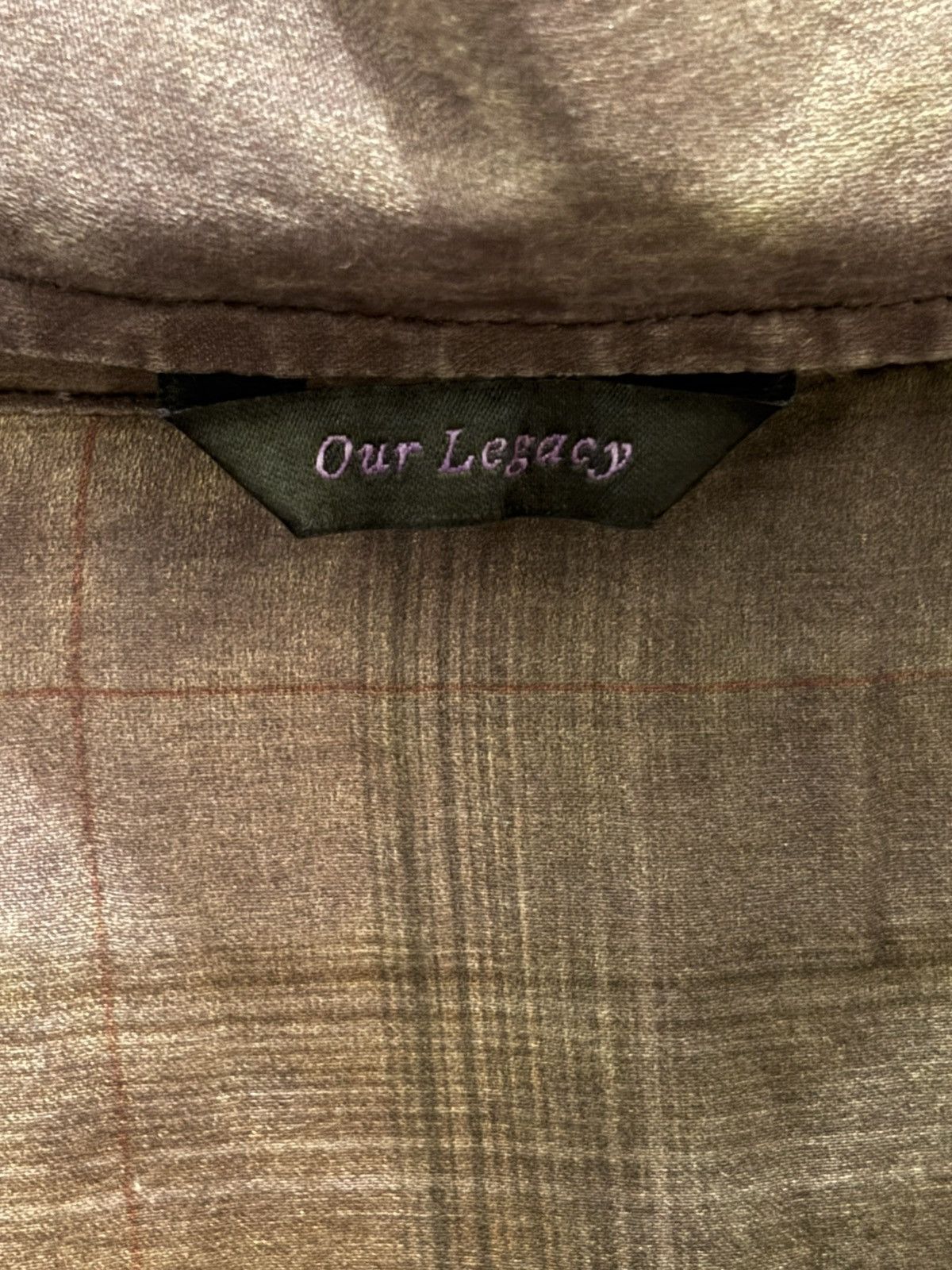 Our Legacy Our Legacy Wallpaper Print Borrowed Shirt Size US M / EU 48-50 / 2 - 3 Thumbnail