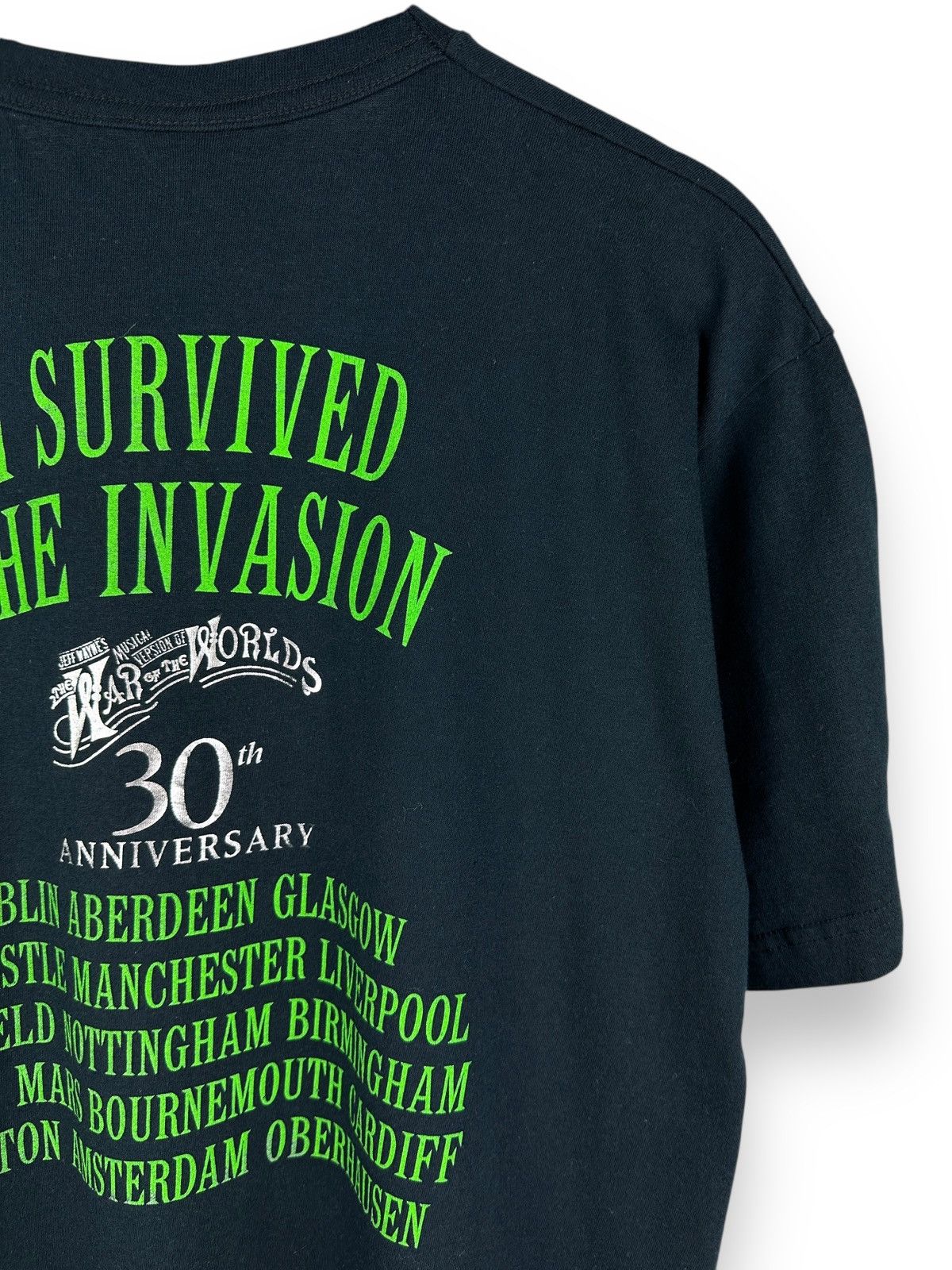 Band Tees Vintage The War Of The World 30TH Anniversary T-Shirt Size US S / EU 44-46 / 1 - 10 Thumbnail