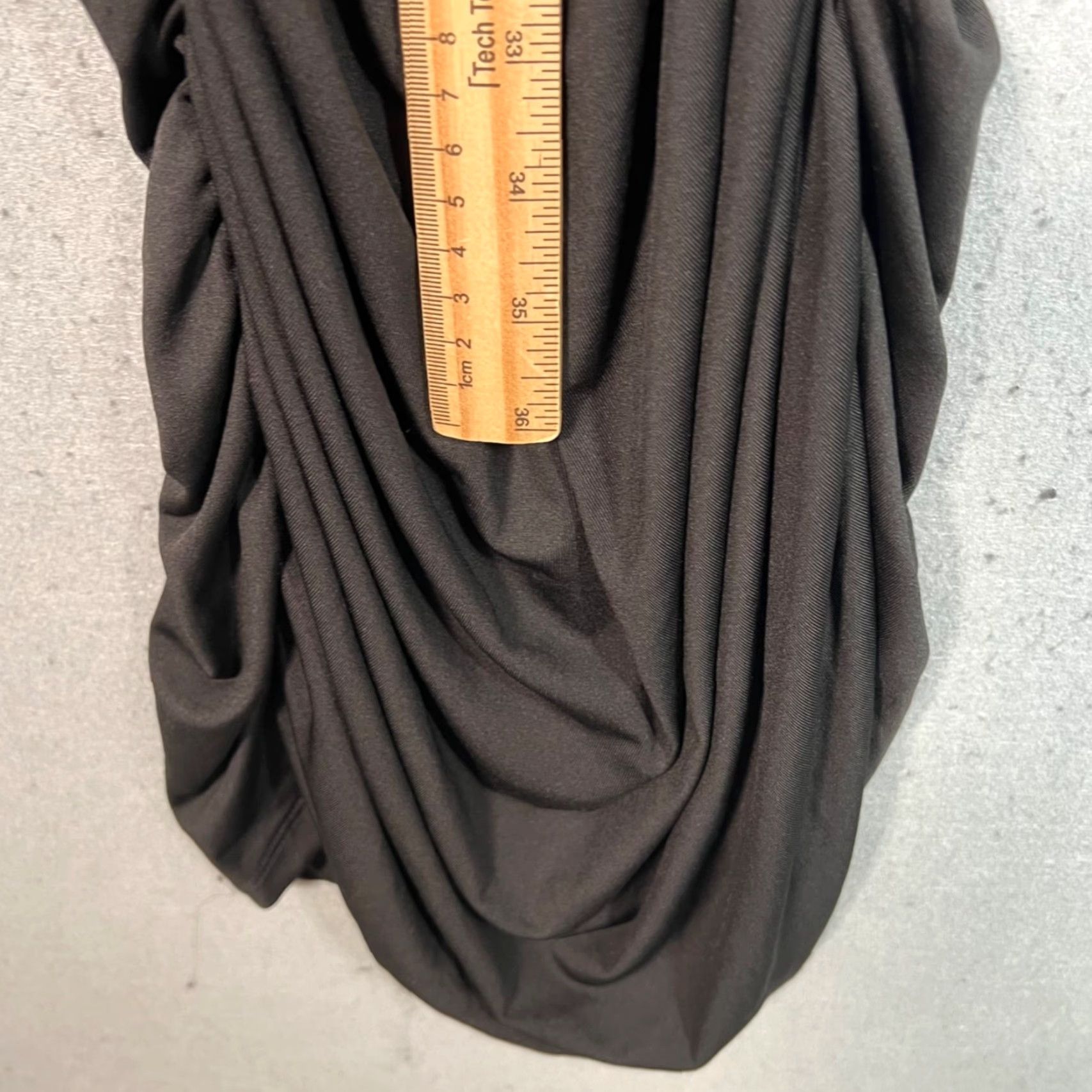 Weekday Weekday Womens Dress Size Large Black Halter Ruched Maxi NEW Size L / US 10 / IT 46 - 7 Thumbnail
