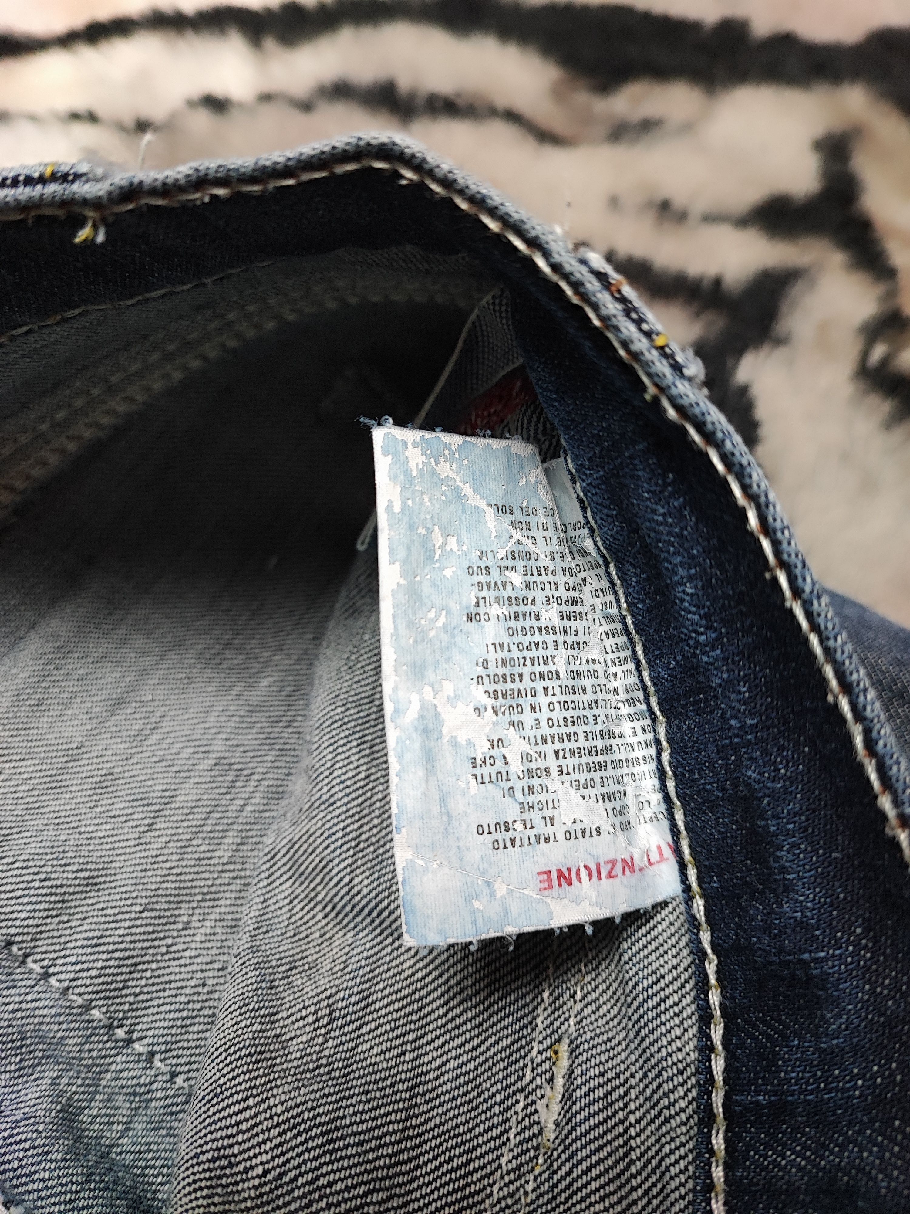 Miss Sixty Vintage 00's Y2K Miss Sixty Jeans Big Ty Distressed Low Rise Size 30" / US 8 / IT 44 - 11 Thumbnail
