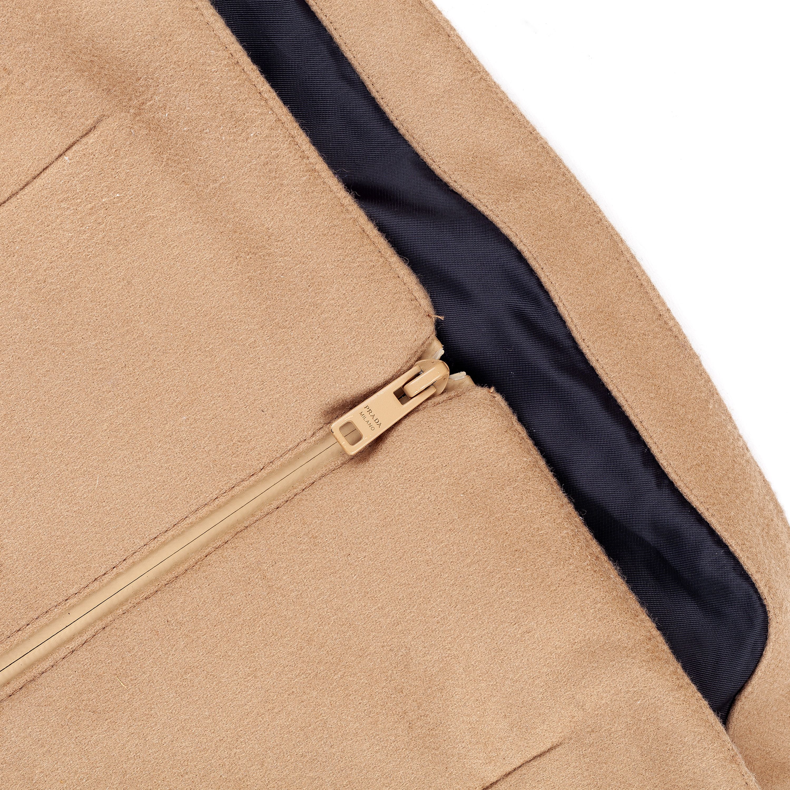 Prada Prada Brown Wool Bustier Top (L) Size L / US 10 / IT 46 - 4 Thumbnail