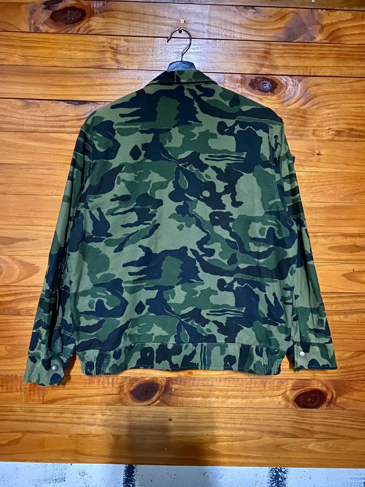 Vintage Vintage Sunrocky Japan Military Camo Jacket – 100% Cotton Size US M / EU 48-50 / 2 - 9 Thumbnail