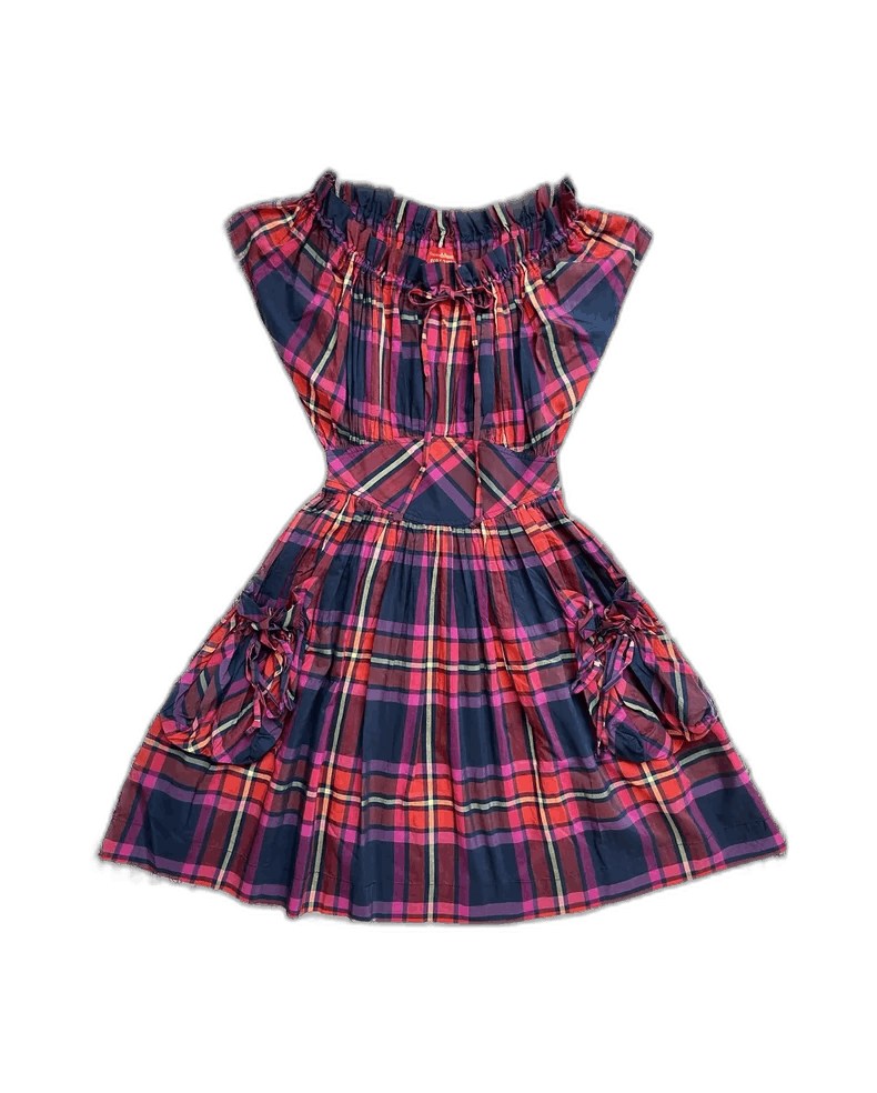 Vivienne Westwood Vivienne Westwood Vintage Red Plaid Dress - dmc Size M / US 6-8 / IT 42-44 - 1 Thumbnail