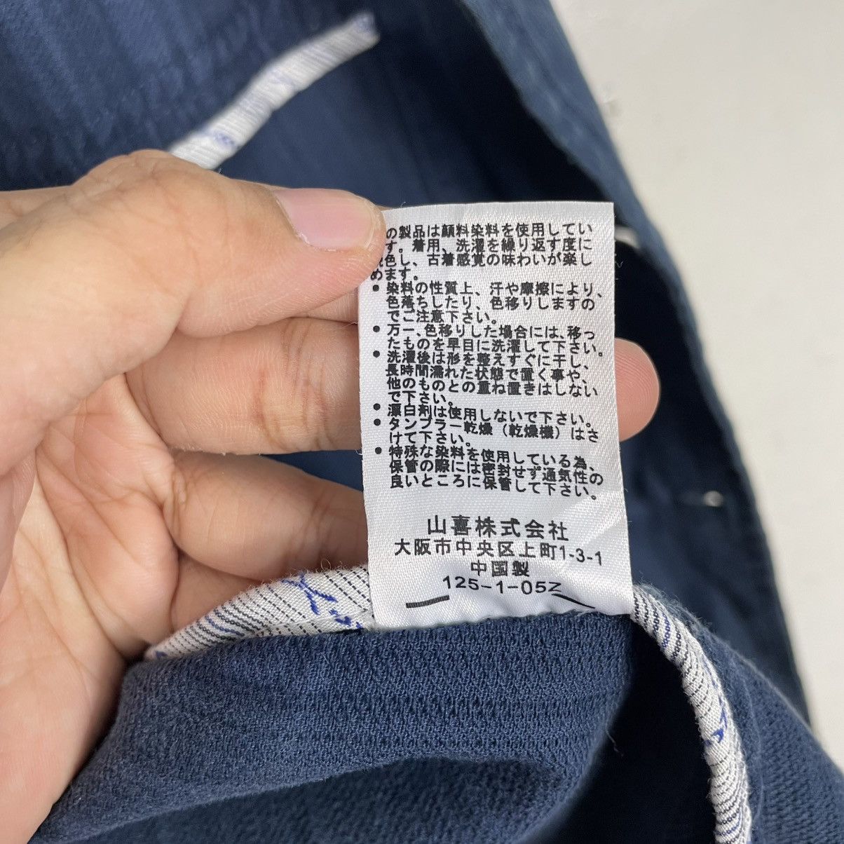 Kansai Yamamoto Kansai Yamamoto Blue Cotton Jacket Size US M / EU 48-50 / 2 - 17 Thumbnail