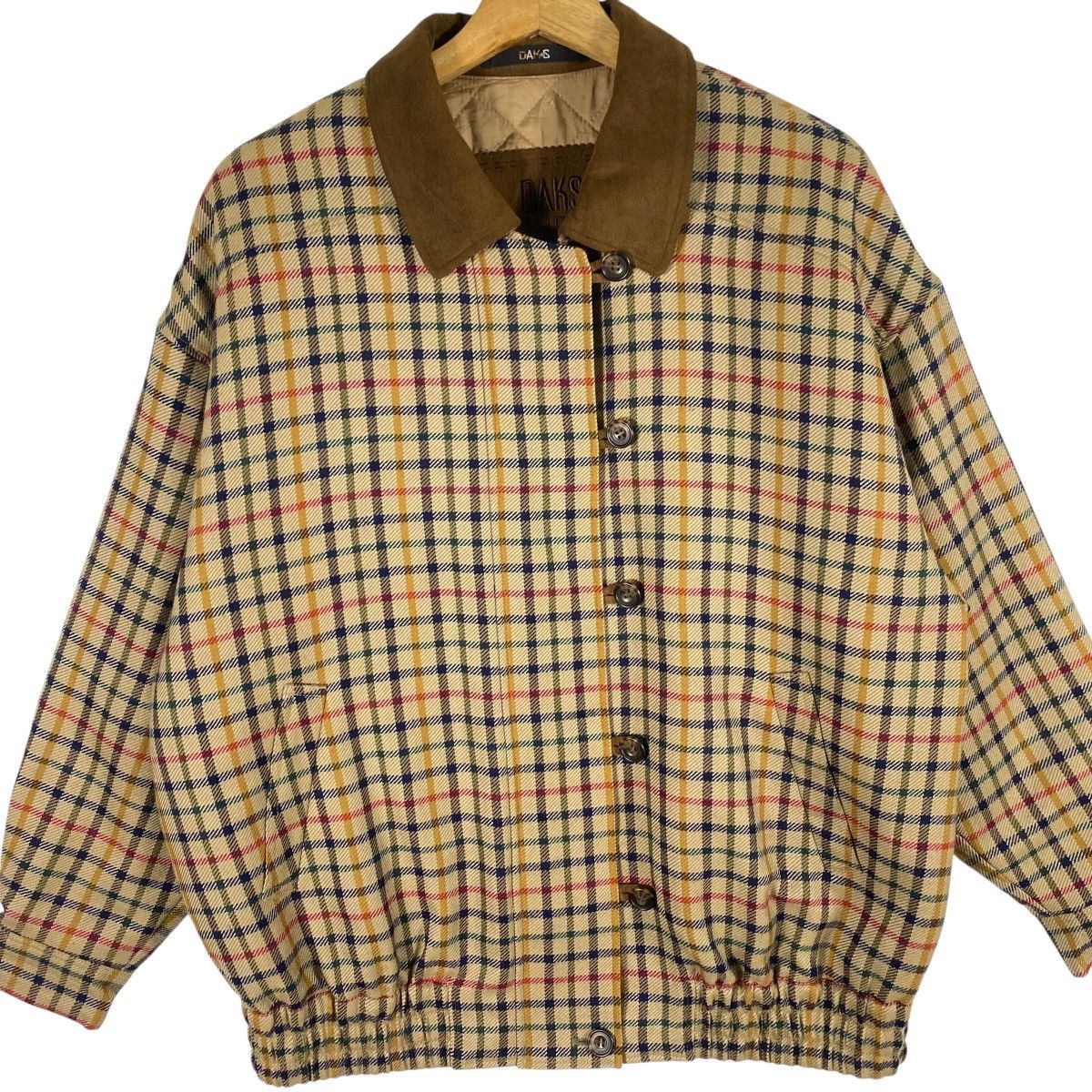 DAKS Vintage Daks England Wool Zipper/Button Jacket L Size Size US L / EU 52-54 / 3 - 4 Thumbnail