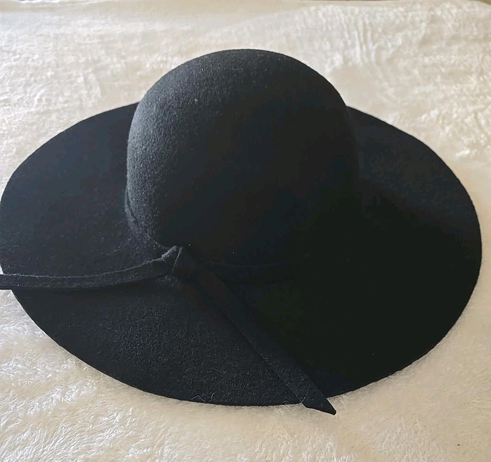 Other Soft Surroundings Wool Hat for women Black Vintage New Size ONE SIZE - 1 Thumbnail
