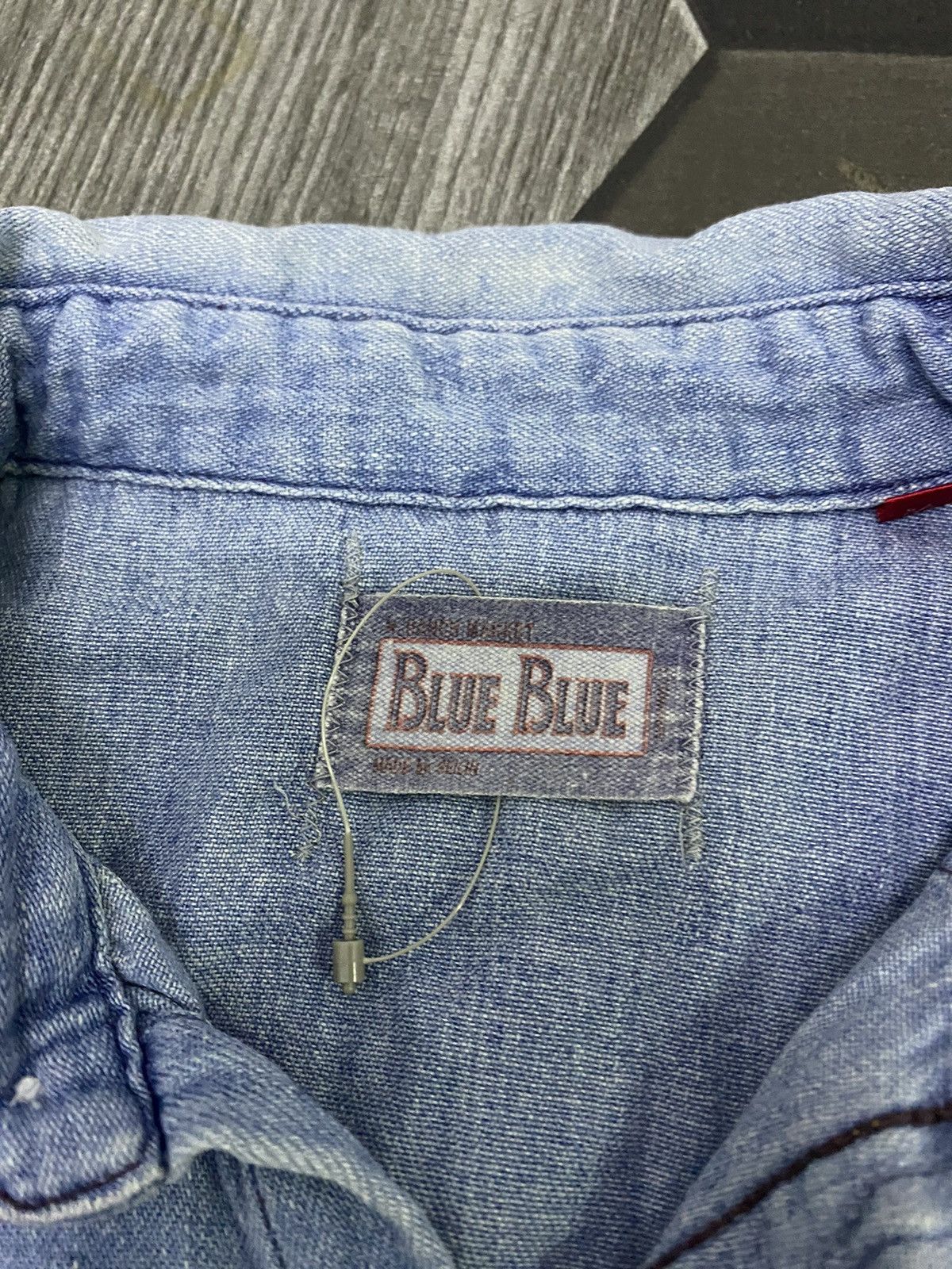 Blue Blue Japan × Indigo × Japanese Brand Blue Blue japan 🇯🇵 jeans shirt Size M / US 6-8 / IT 42-44 - 5 Thumbnail