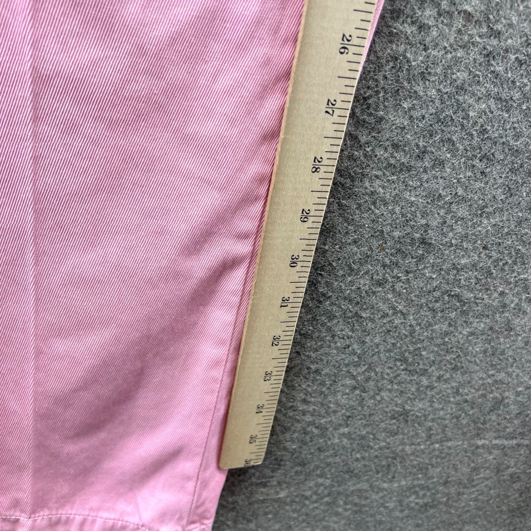 Fedeli Fedeli Pants Womens 34 Pink Cotton Chino Slim Fit Made in Italy Luxury 54 EU Size 24" / US 00 / IT 34 - 7 Thumbnail