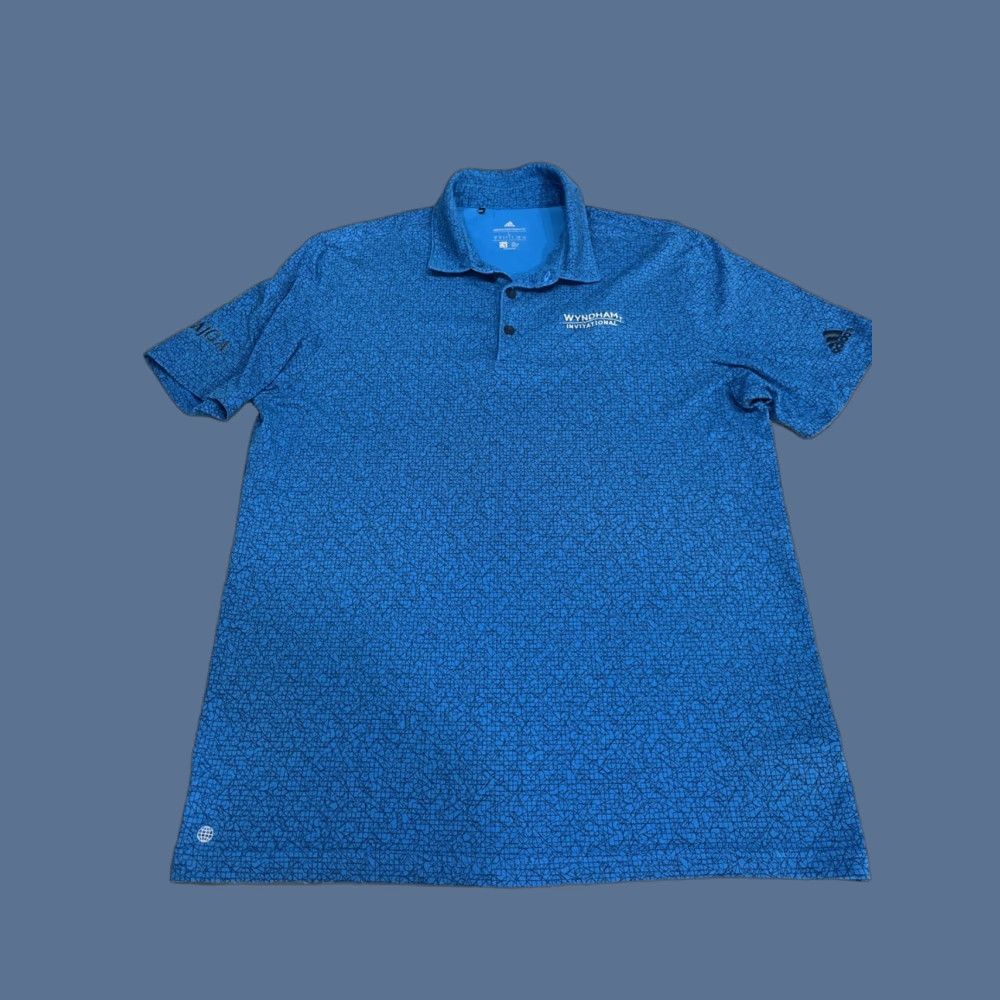 Adidas Adidas Polo Short Sleeve Shirt Golf Adult L Mens Wyndham Invitational Size US L / EU 52-54 / 3 - 1 Thumbnail